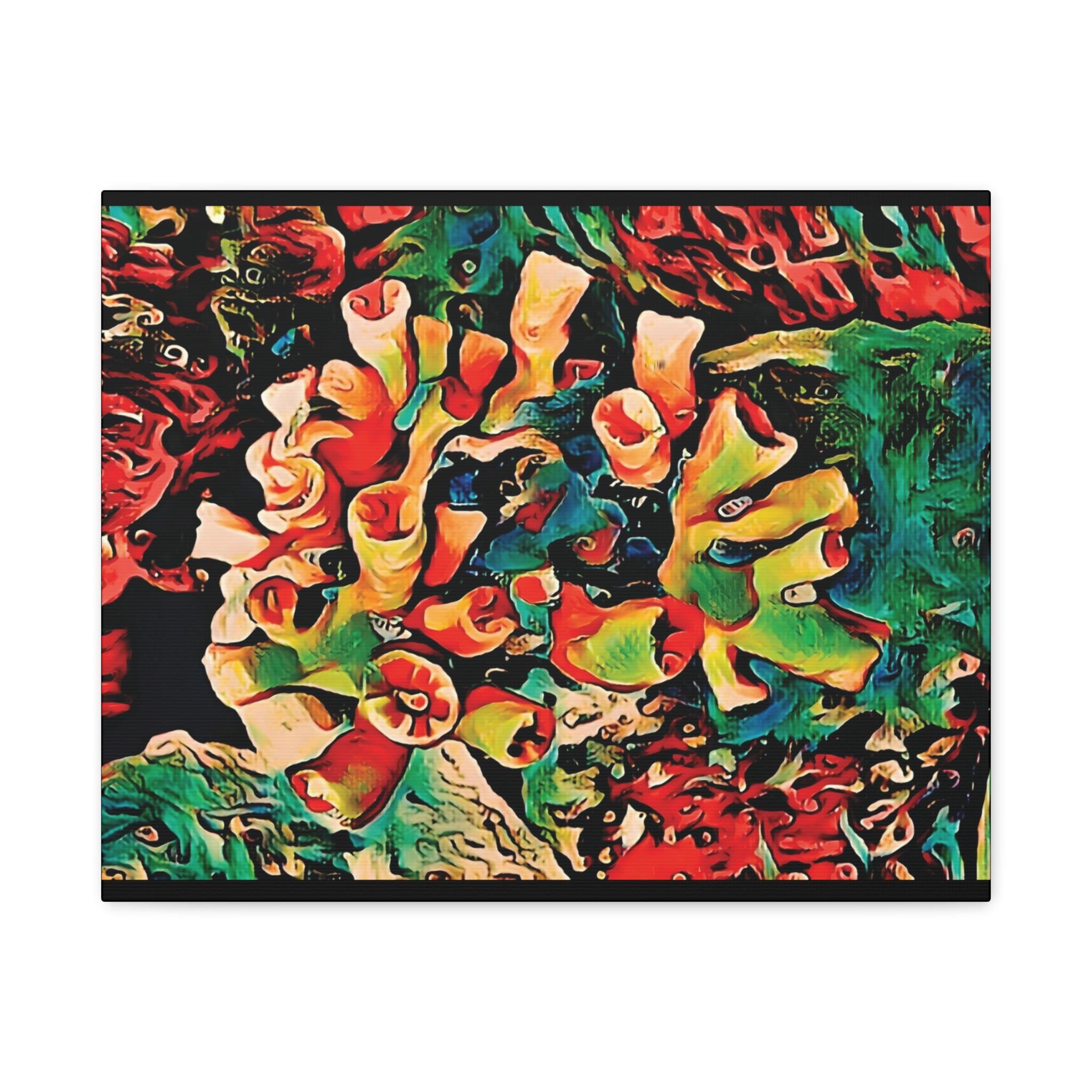 Tubular Canvas Wall Art