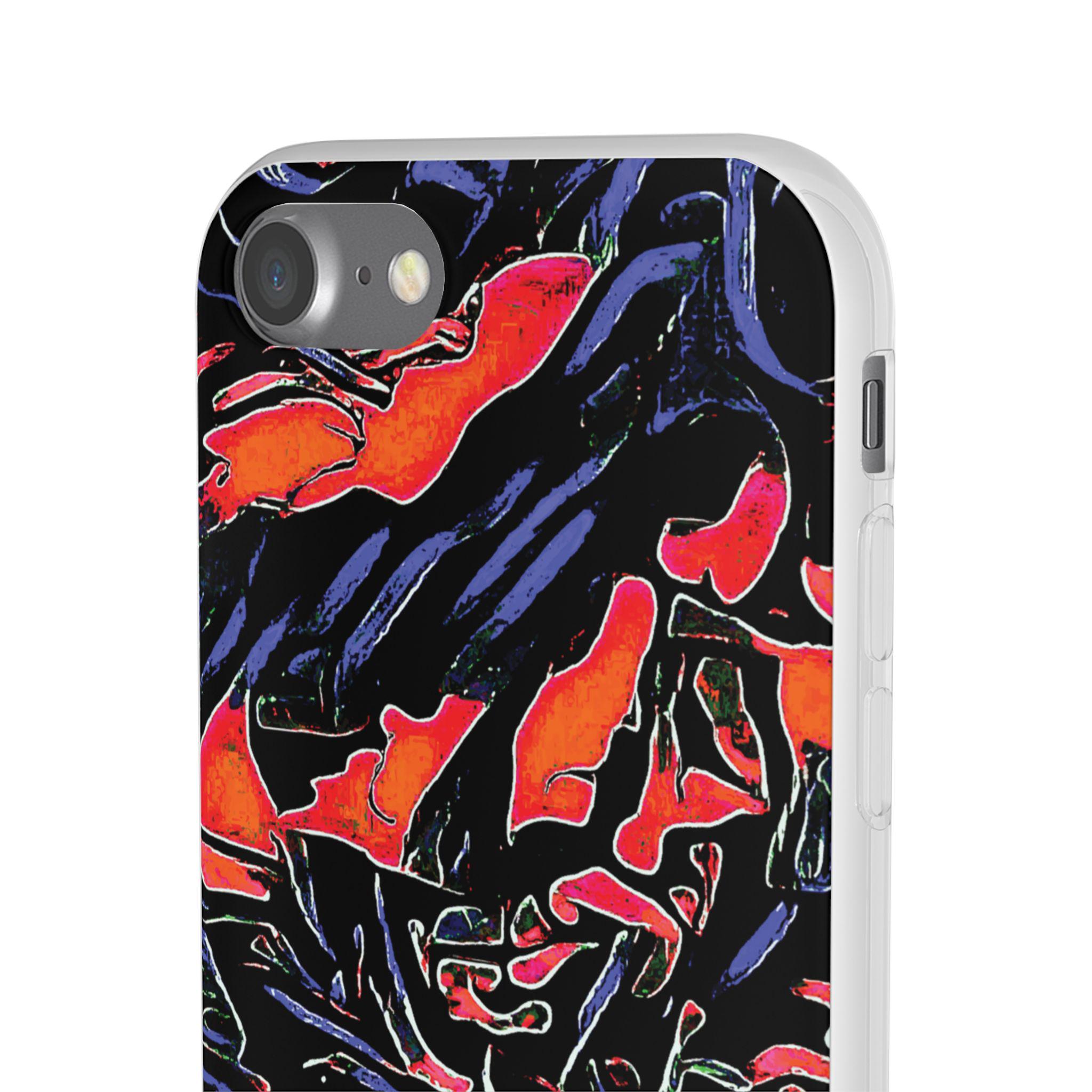 Dark Rider iPhone Flexi Case - Walt Smith Fiji Ocean Art - Supports ADE Reef Restoration