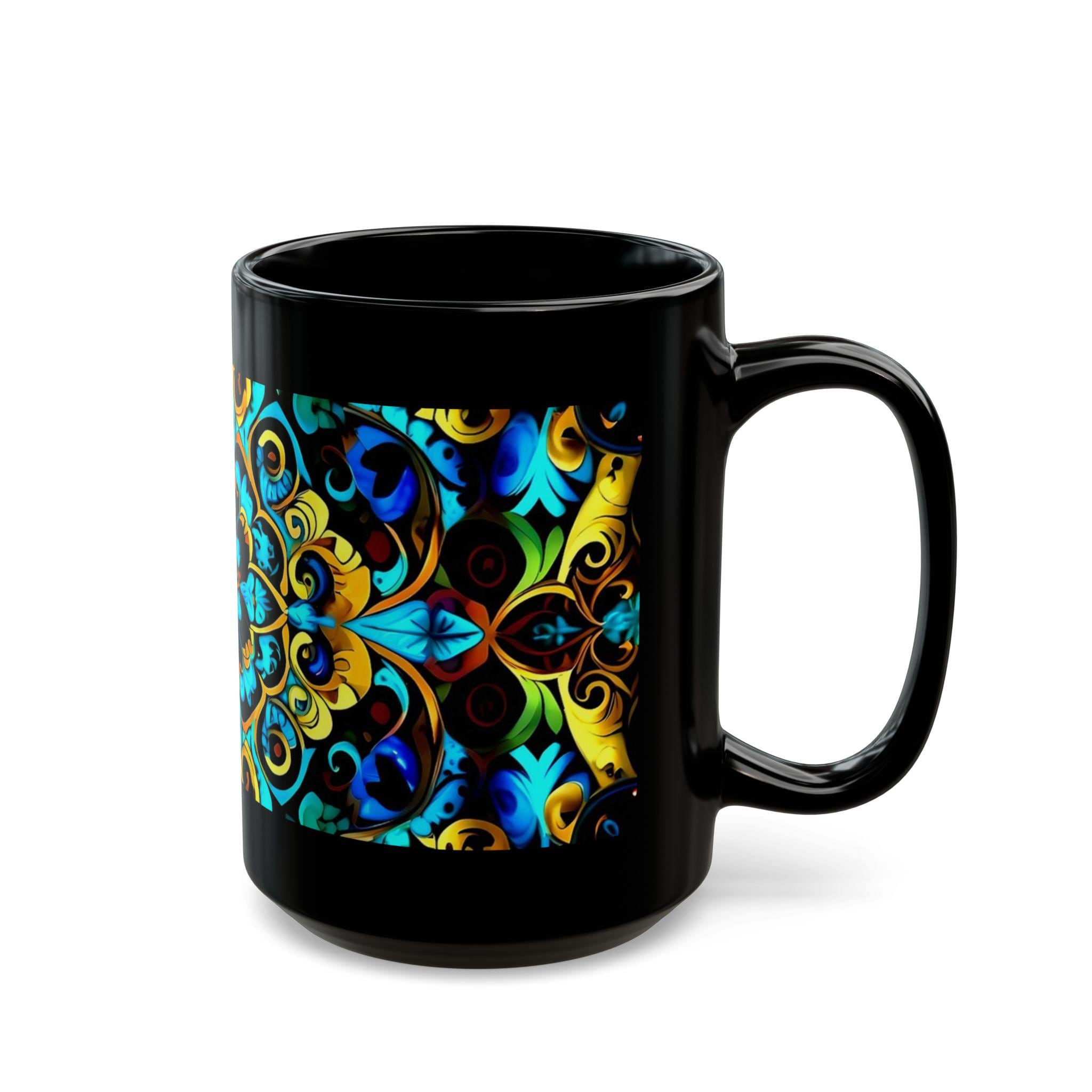 Blue Lace C - Coffee Mug