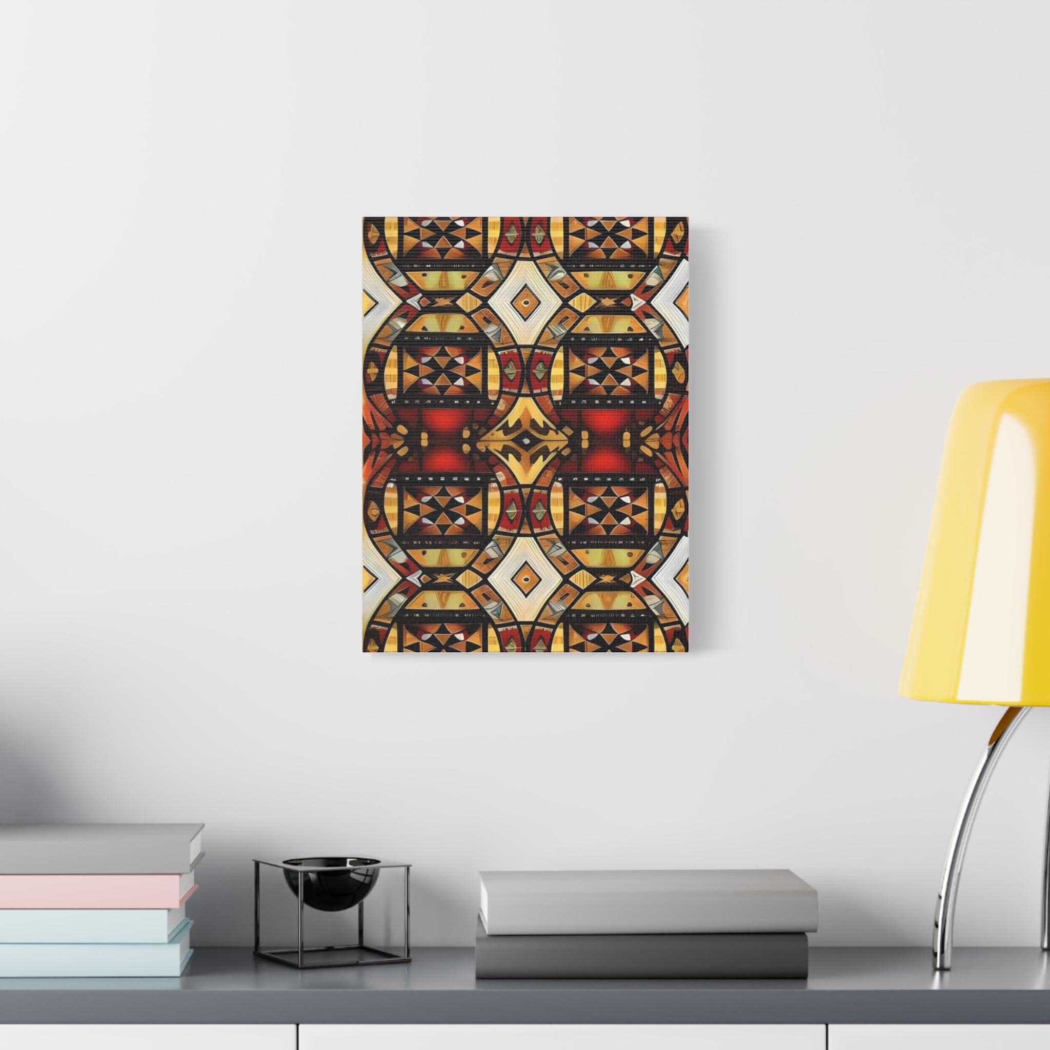 Tapa Squares A - Canvas Wall Art