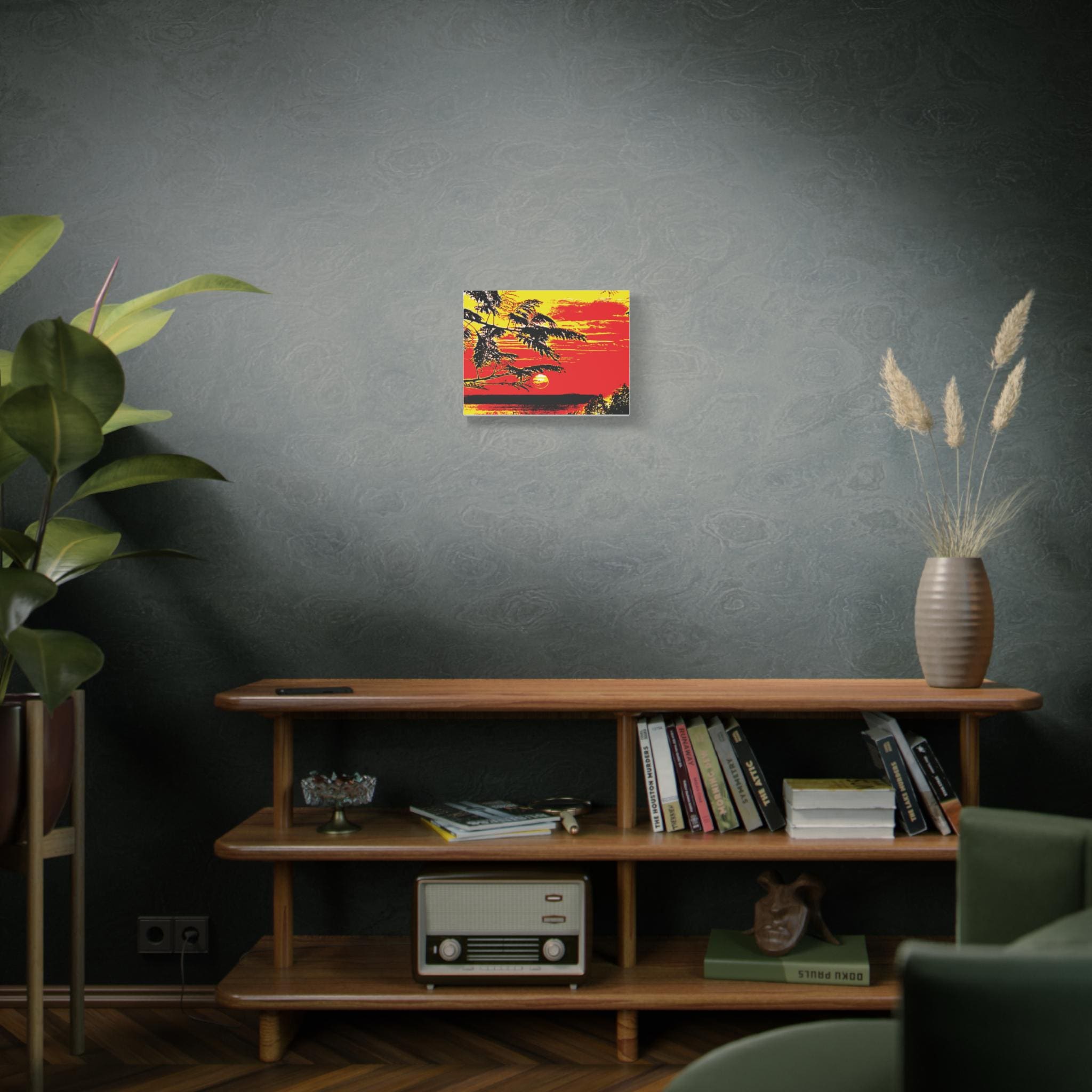 Red Night - Canvas Wall Art