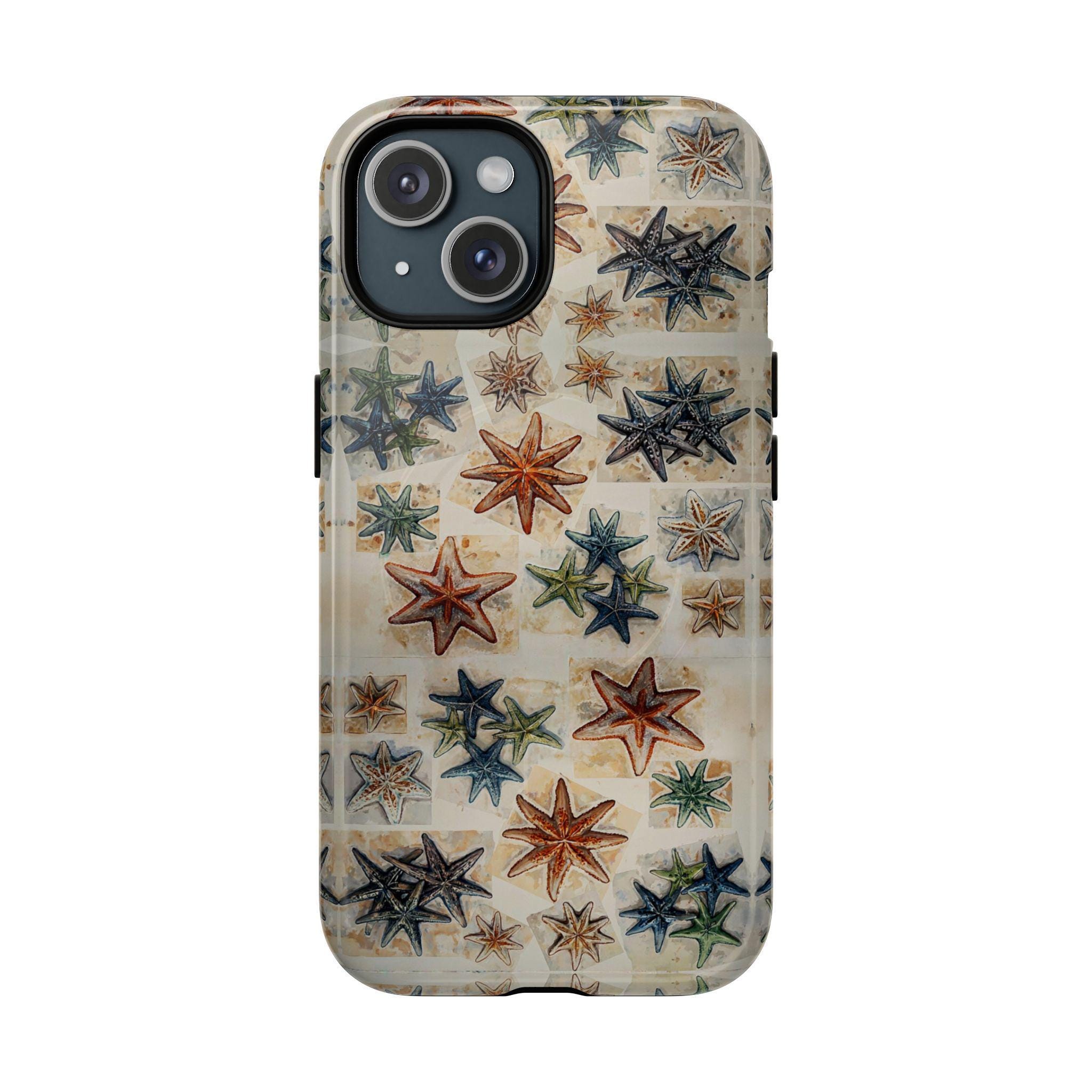 Starfish on the Move iPhone Magnetic Case - Walt Smith Fiji Ocean Art - Supports ADE Reef Restoration