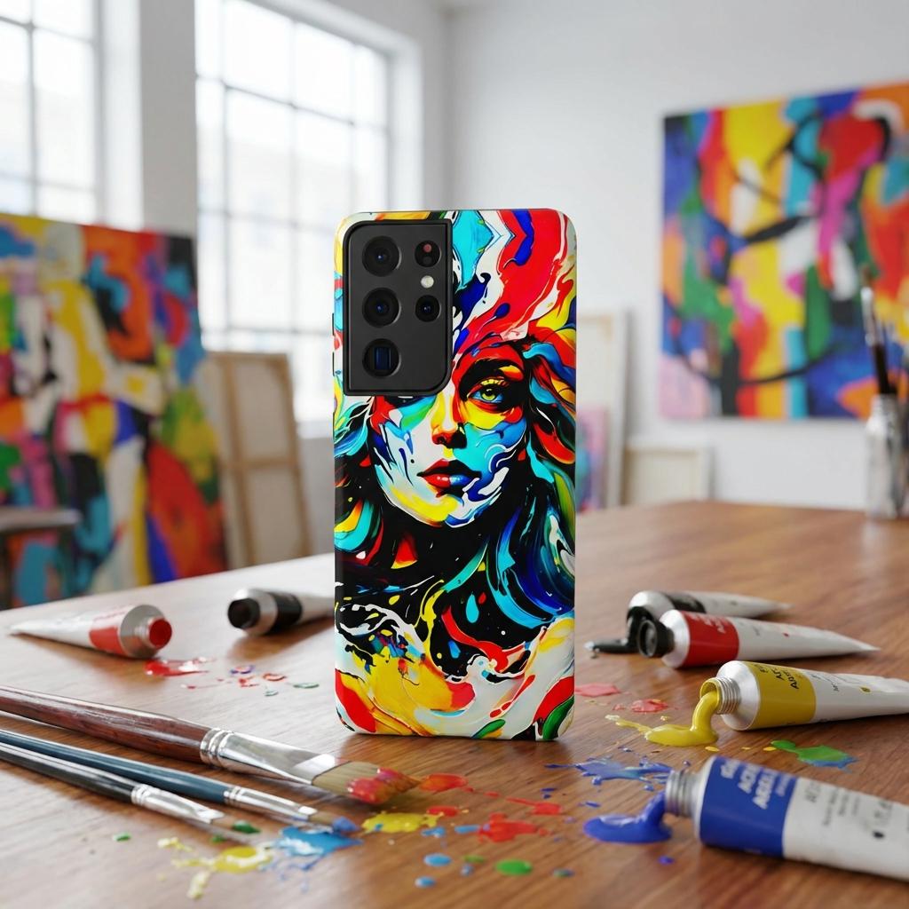Wild Night Android Flexi Case - Walt Smith Fiji Ocean Art - Supports ADE Reef Restoration