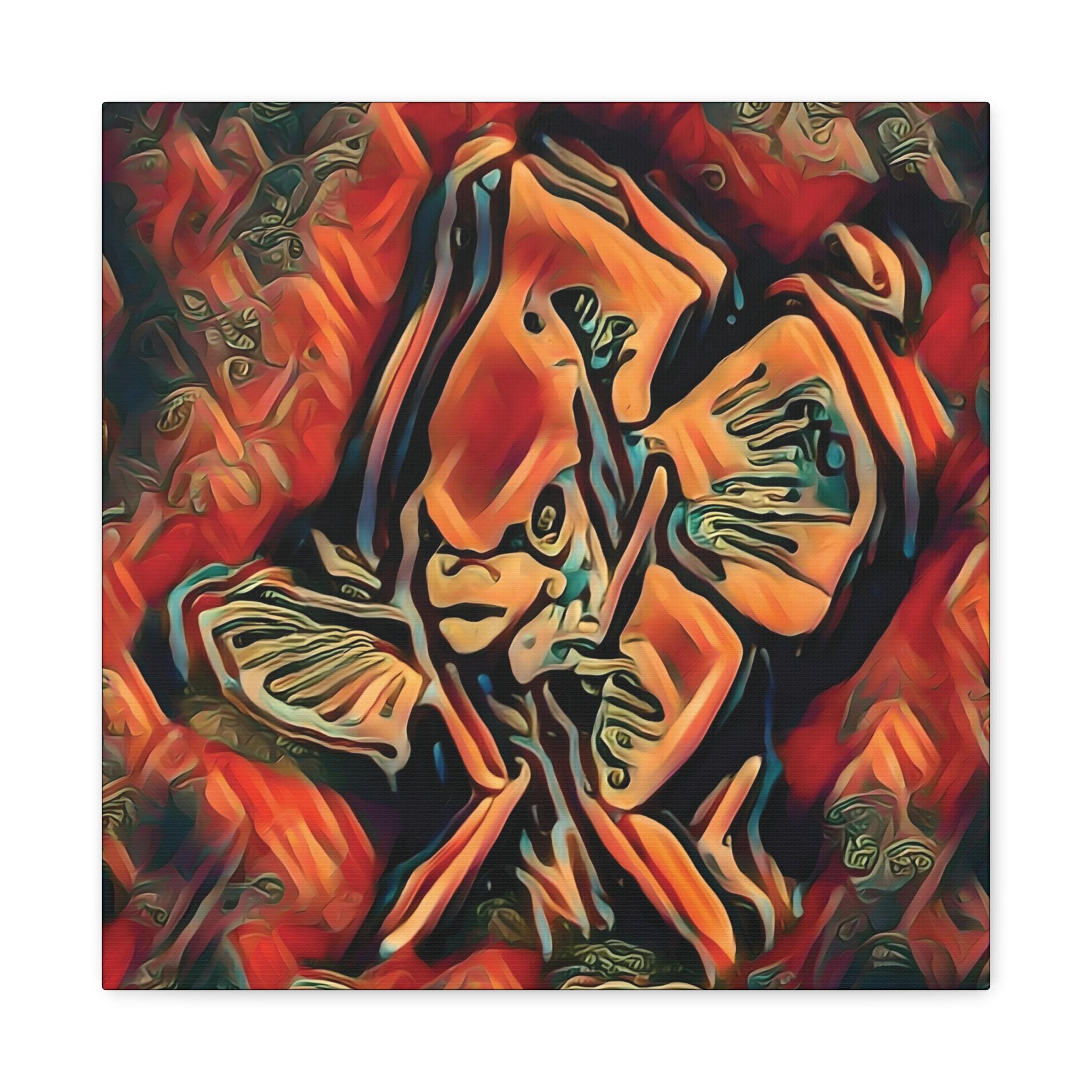 Scarlet Deb Canvas Wall Art