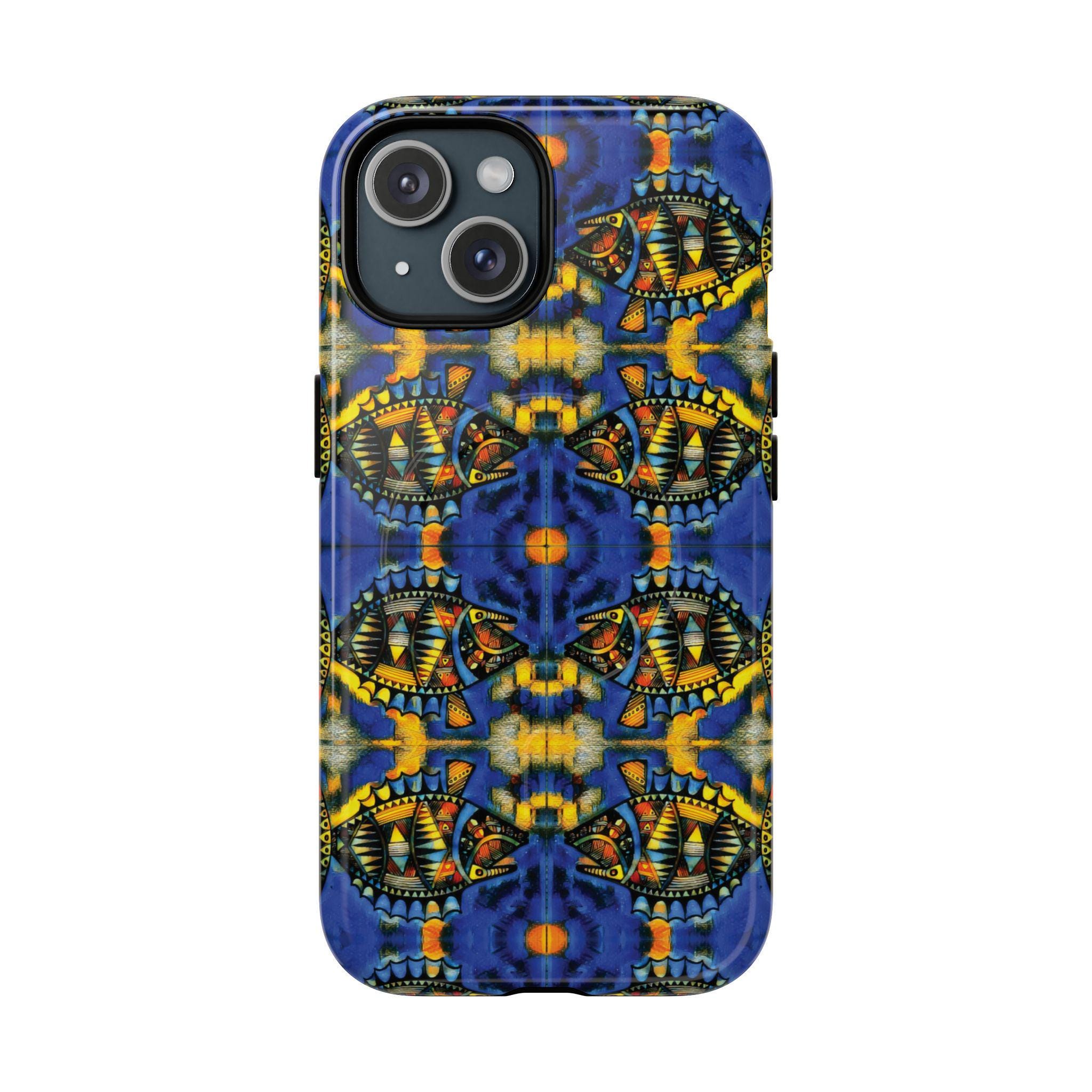 Unicorn Tang iPhone Magnetic Case - Walt Smith Fiji Ocean Art - Supports ADE Reef Restoration