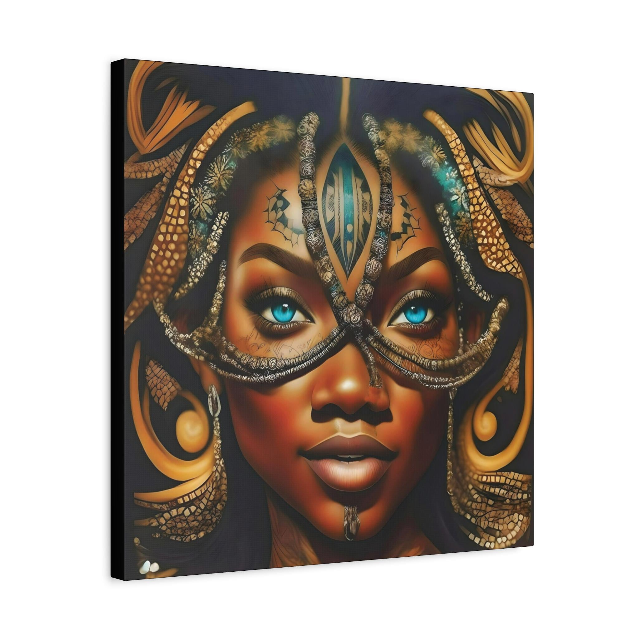 Fiji Braids Canvas Wall Art