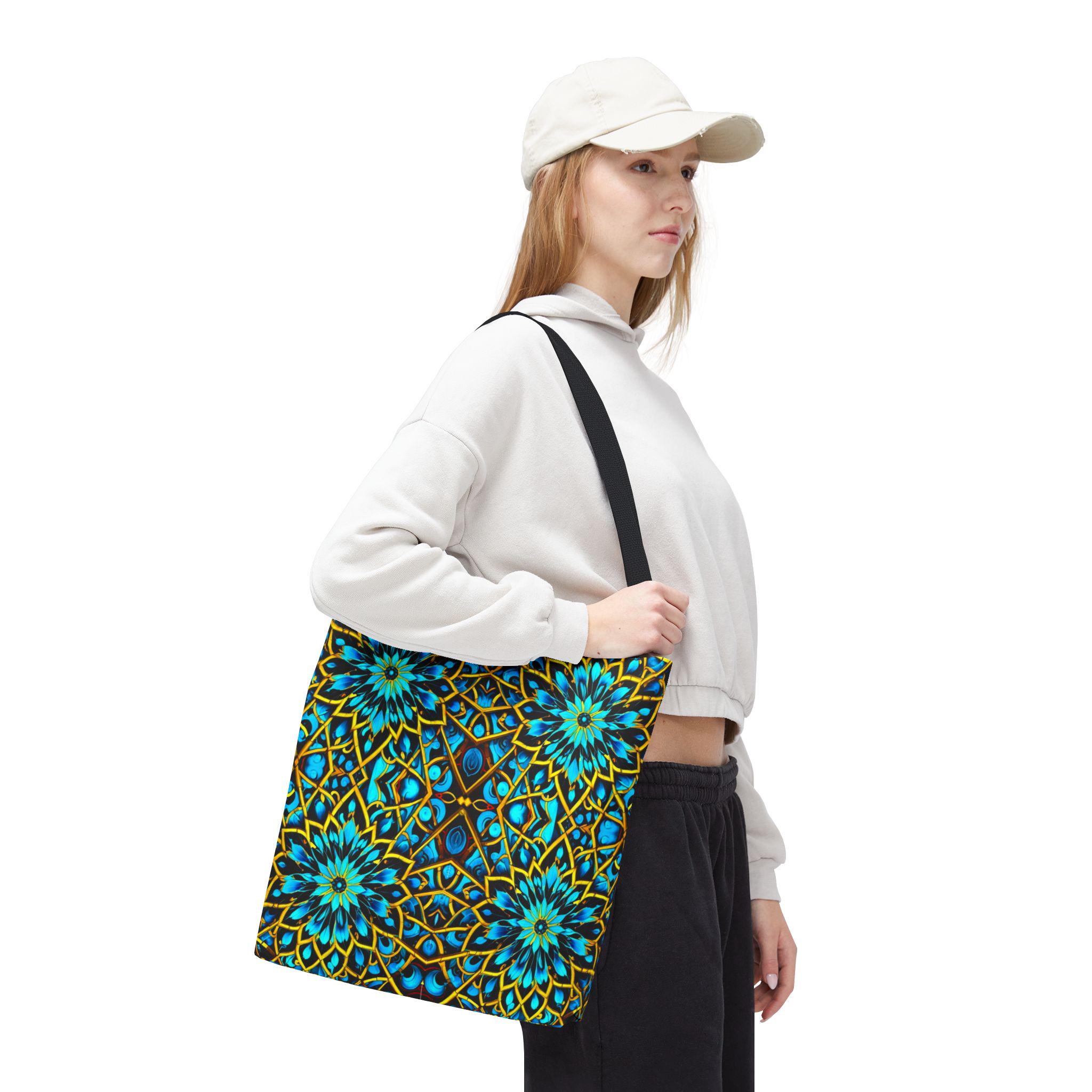 Blue Lace Ab - Tote Bag