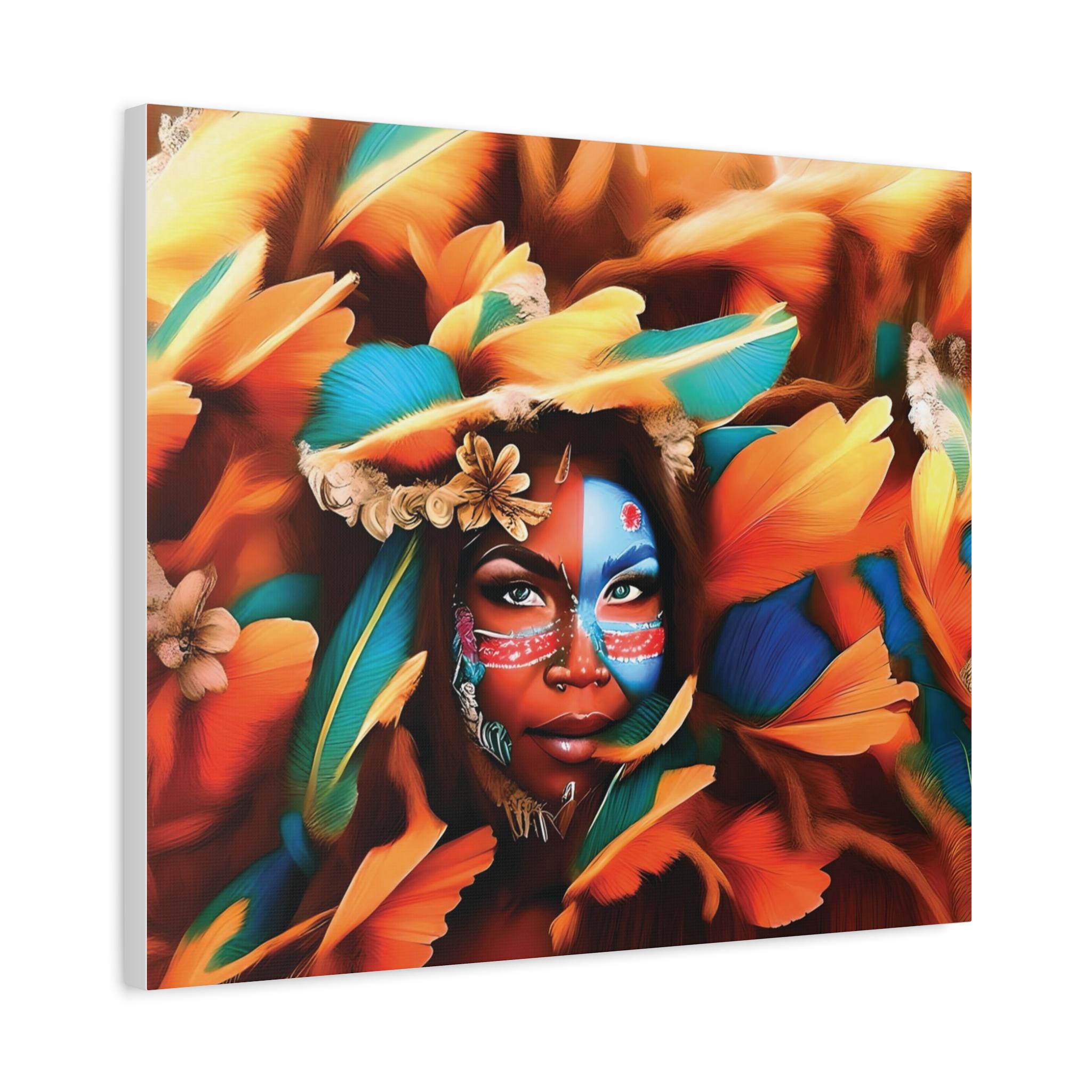 Mystery Girl - Canvas Wall Art