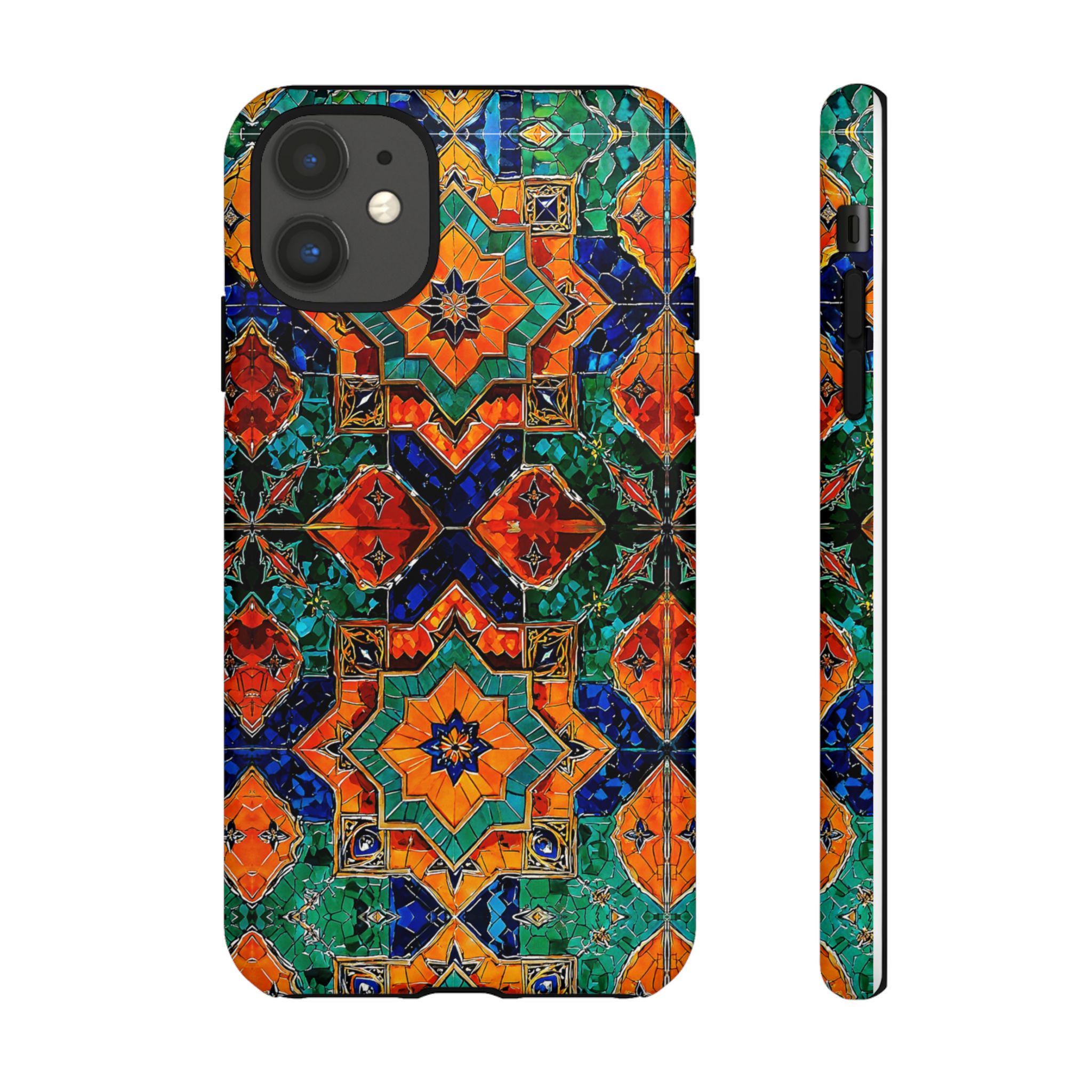 Moroccan Style iPhone Tough Case - Walt Smith Fiji Ocean Art - Supports ADE Reef Restoration