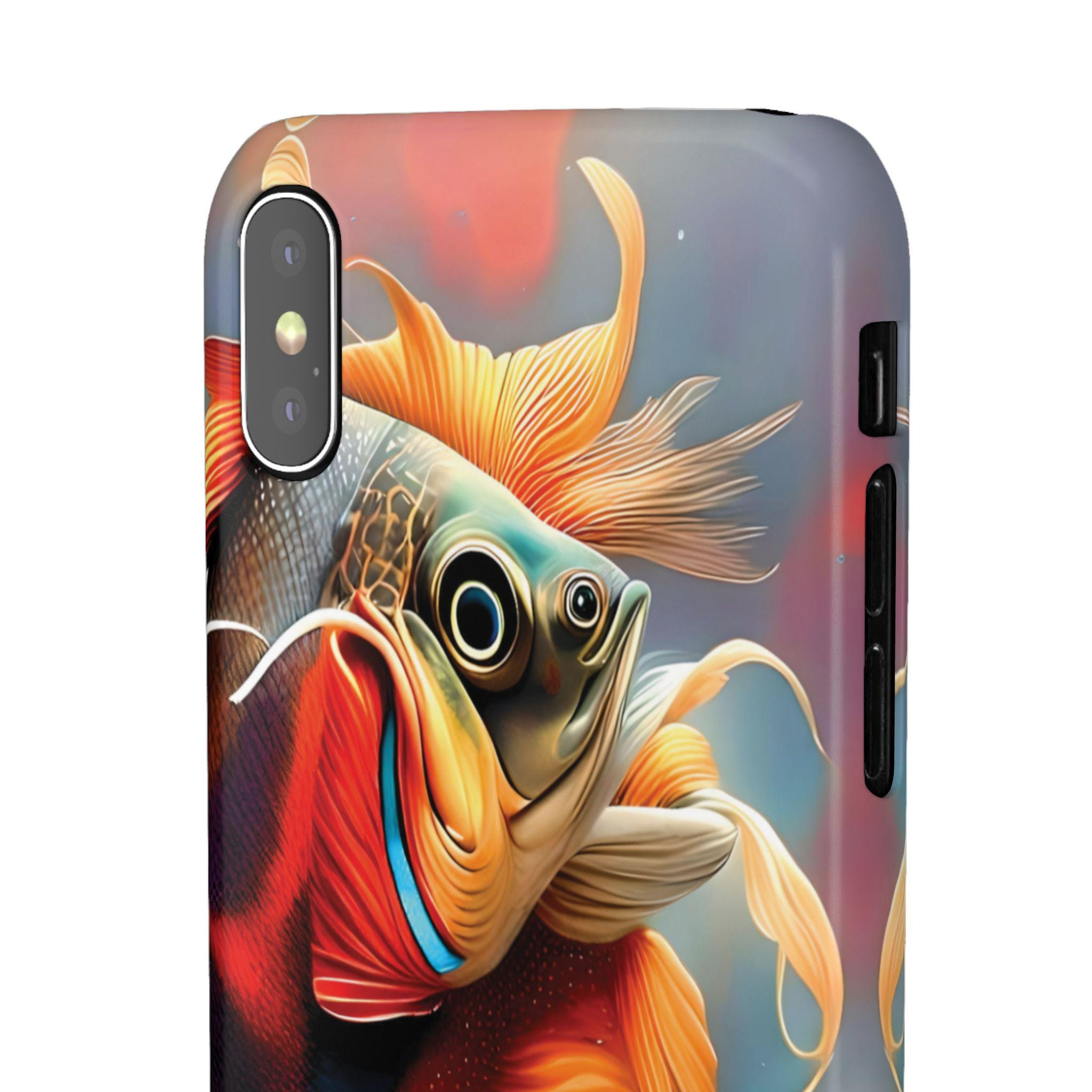 Mr Fish iPhone Snap Case - Walt Smith Fiji Ocean Art - Supports ADE Reef Restoration
