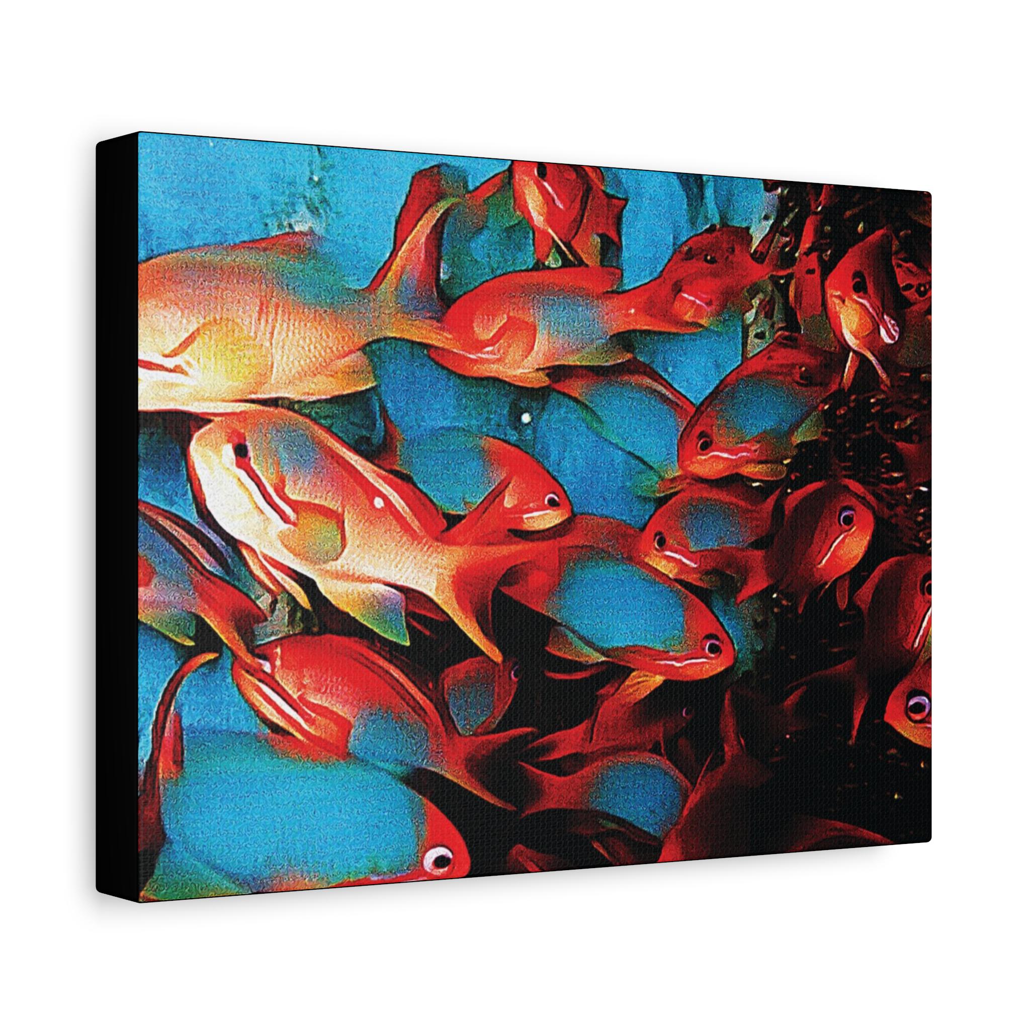 Out Of The Blue Canvas Wall Art