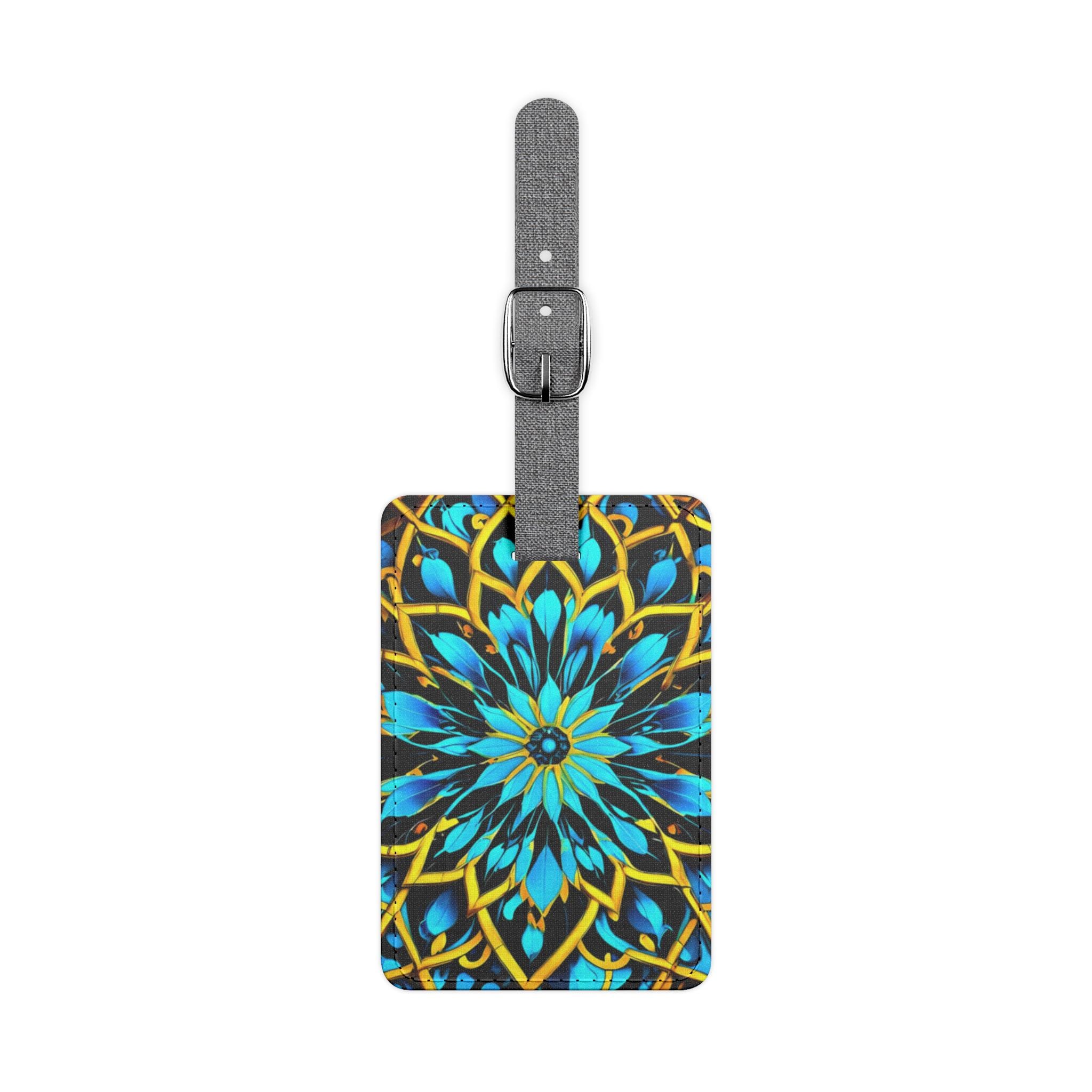 Blue Lace A - Luggage Tag