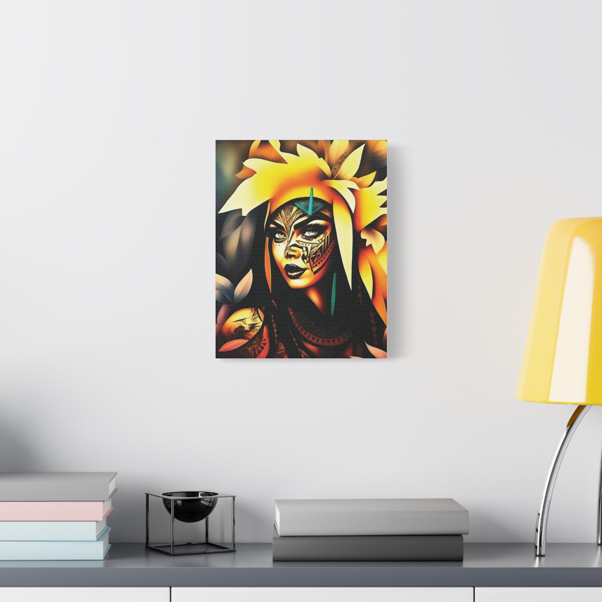 Poly Princess - Canvas Wall Art
