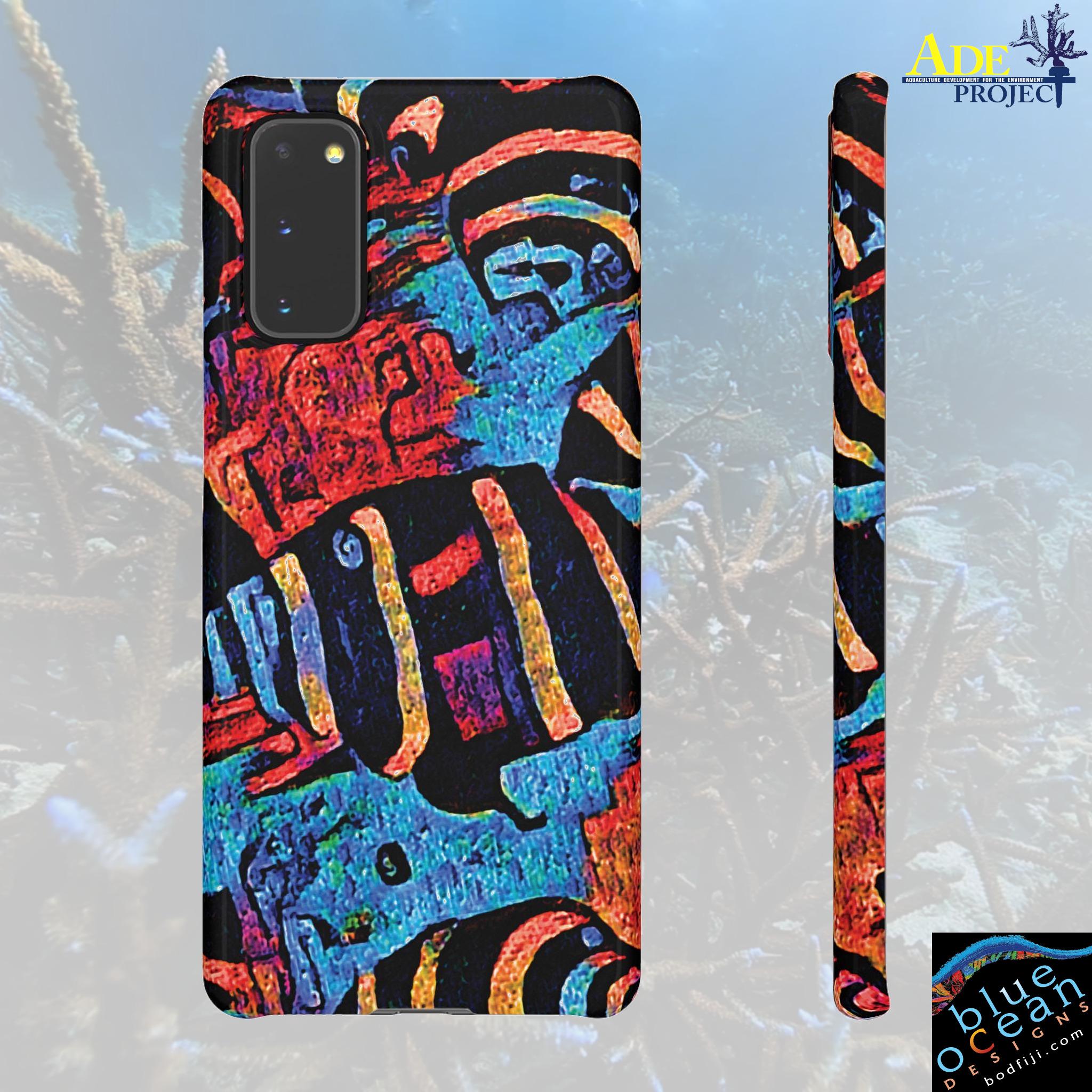 Last Dance Android Snap Case - Walt Smith Fiji Ocean Art - Supports ADE Reef Restoration