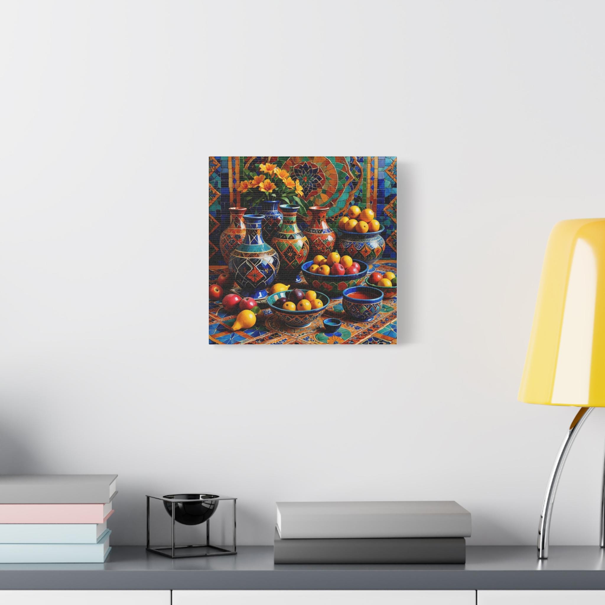 Table with Fruit - Canvas Wall Art
