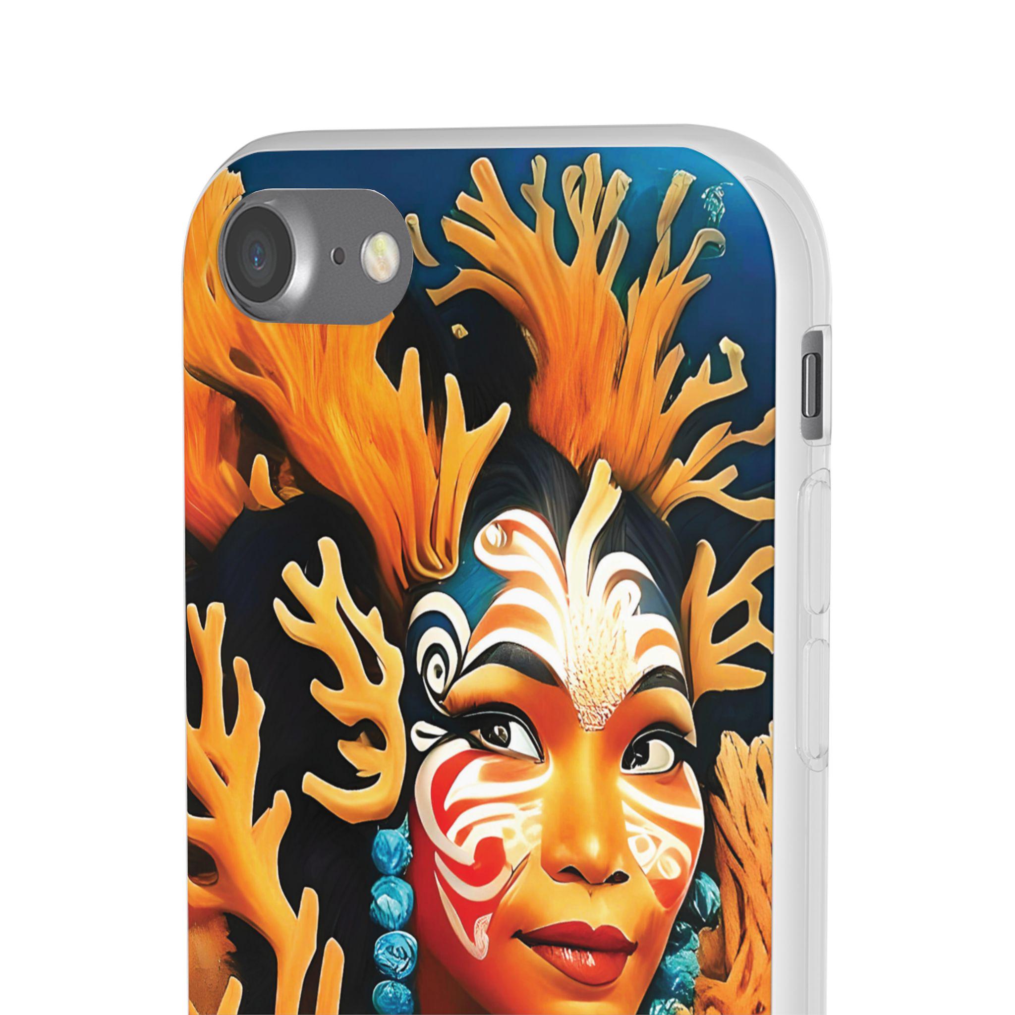 Aqua Beauty iPhone Flexi Case - Walt Smith Fiji Ocean Art - Supports ADE Reef Restoration
