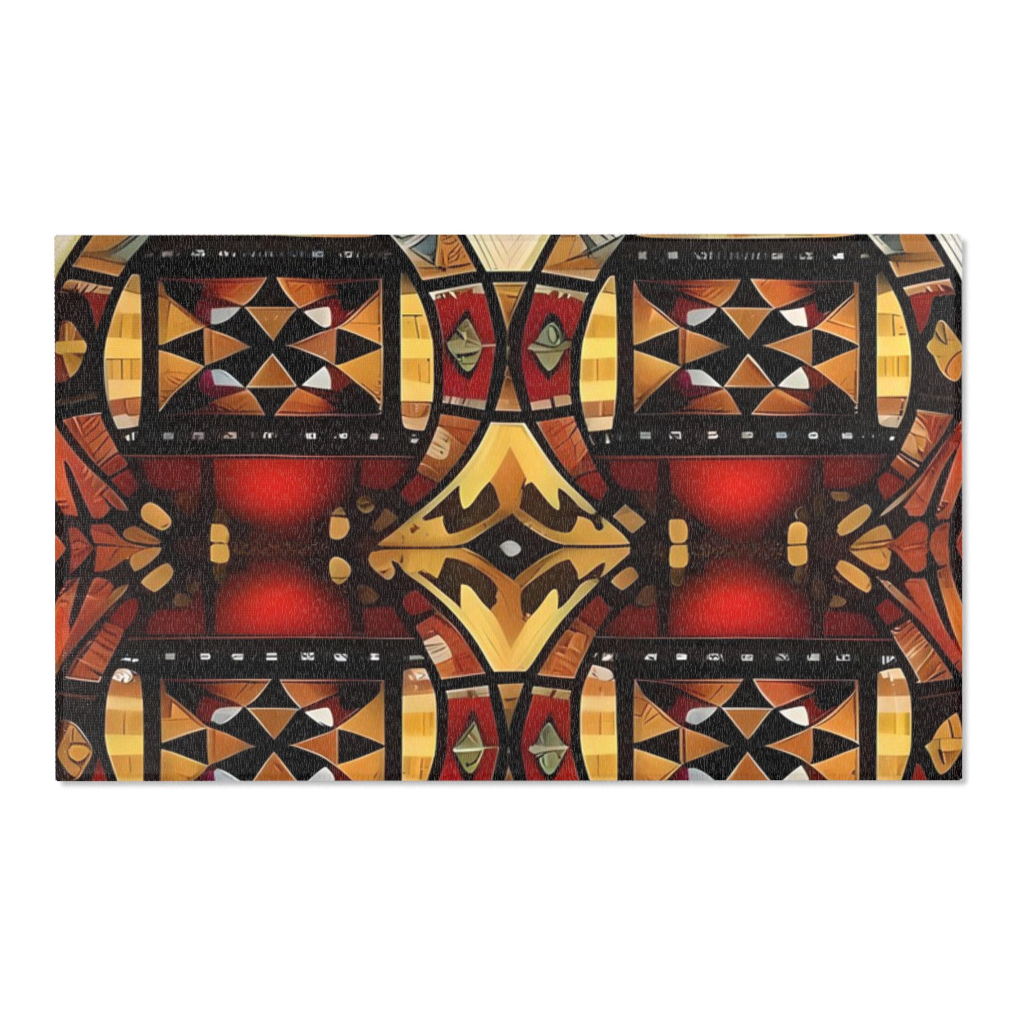Tapa Squares A - Area Rug