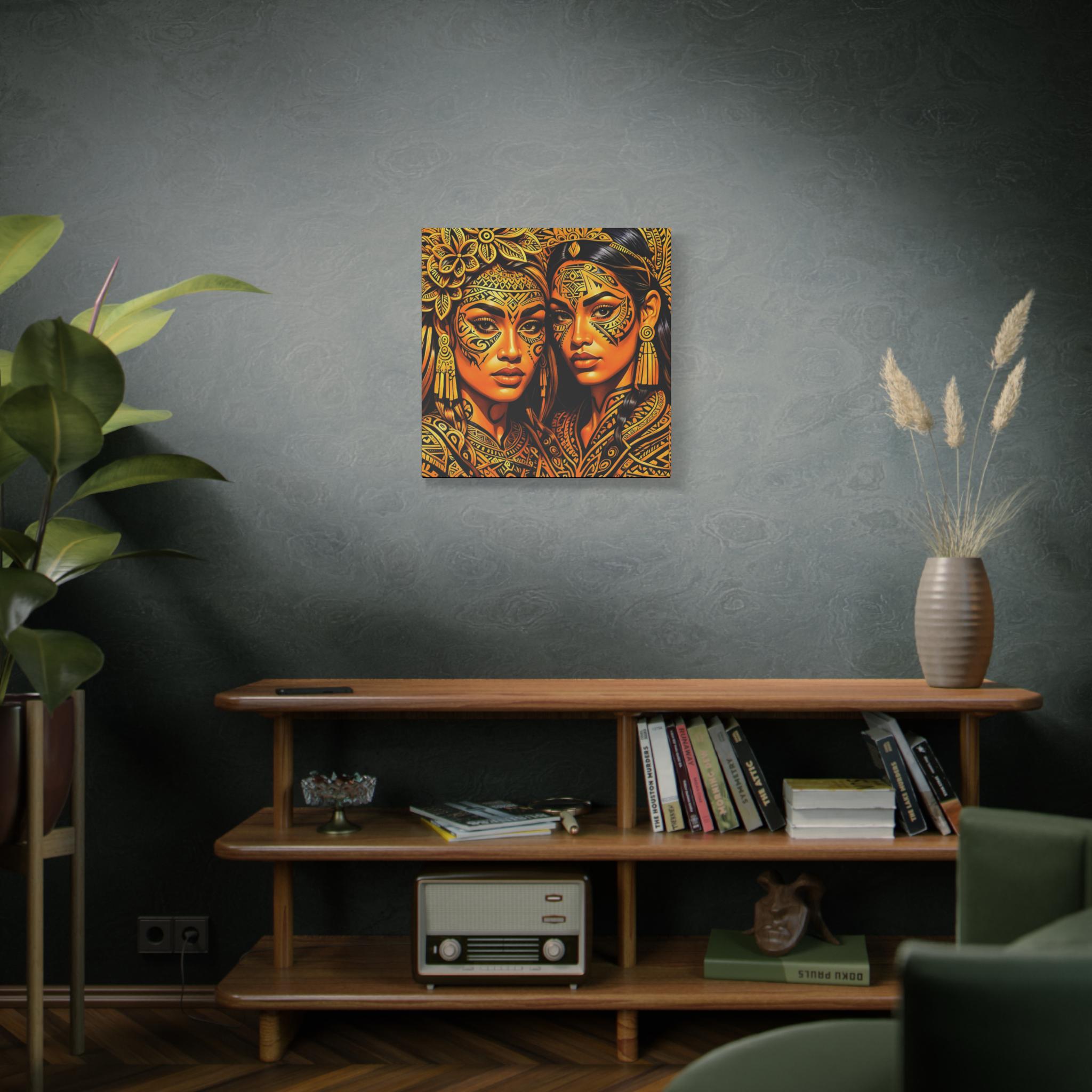 Golden Girls Canvas Wall Art