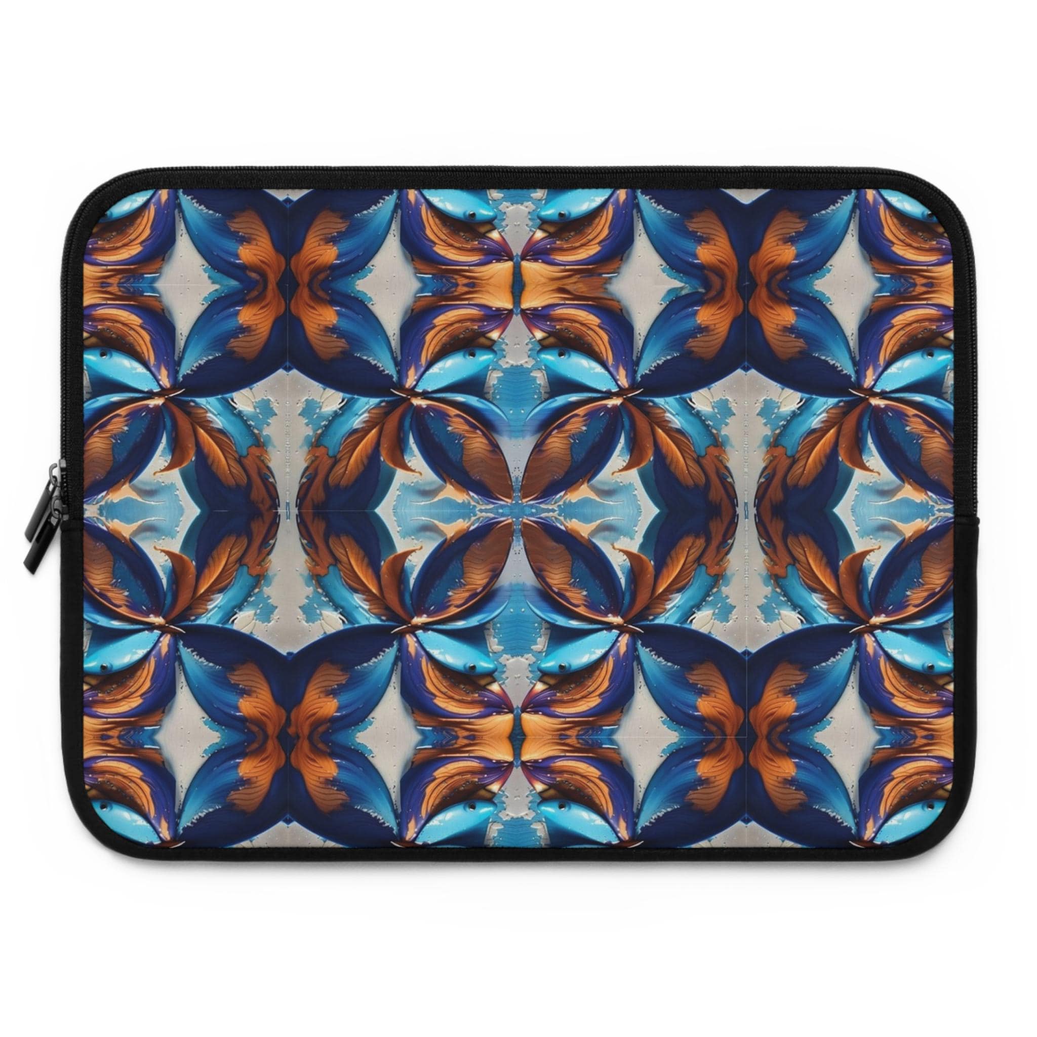 Blue Fan Quad - Laptop Sleeve