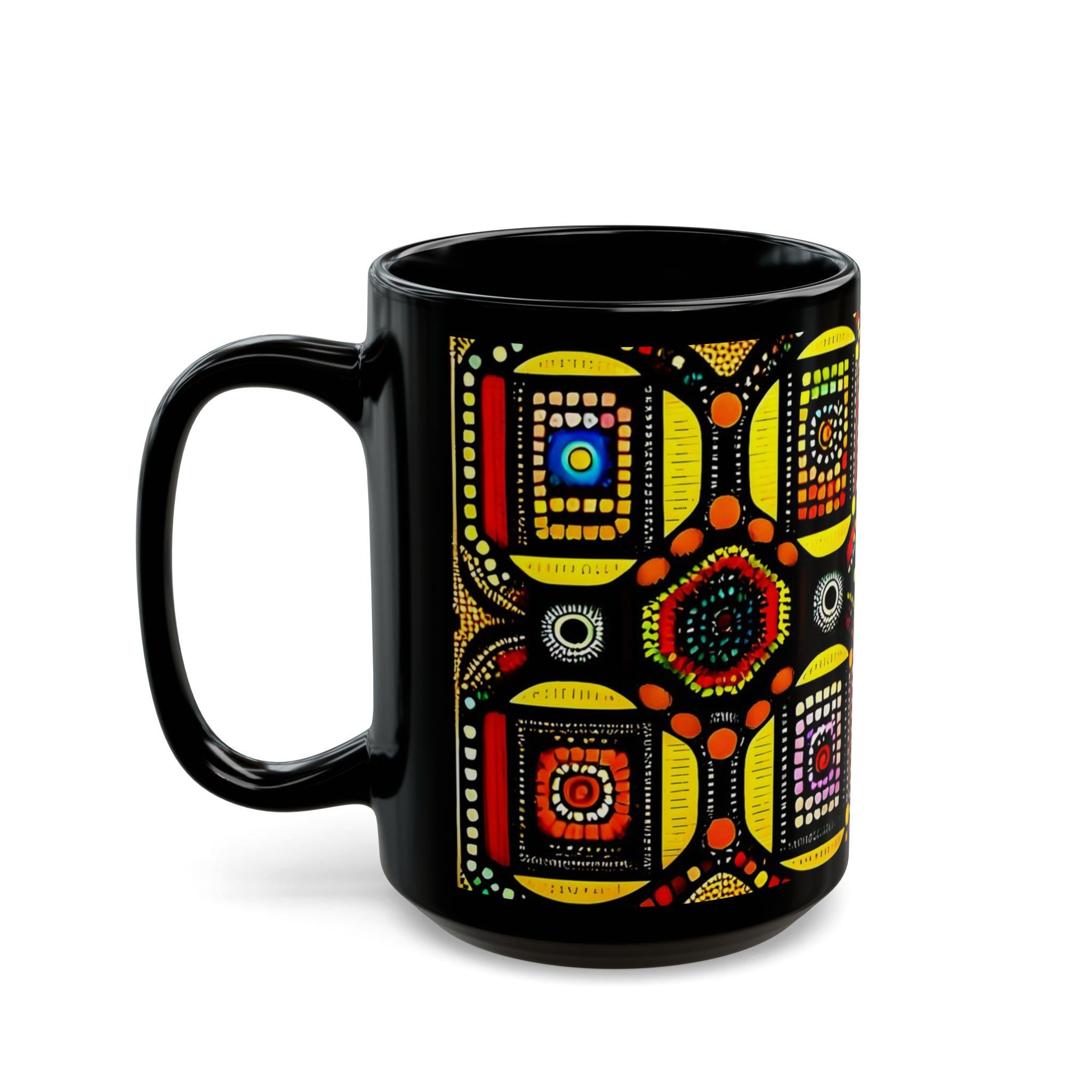 Square Dots - Coffee Mug