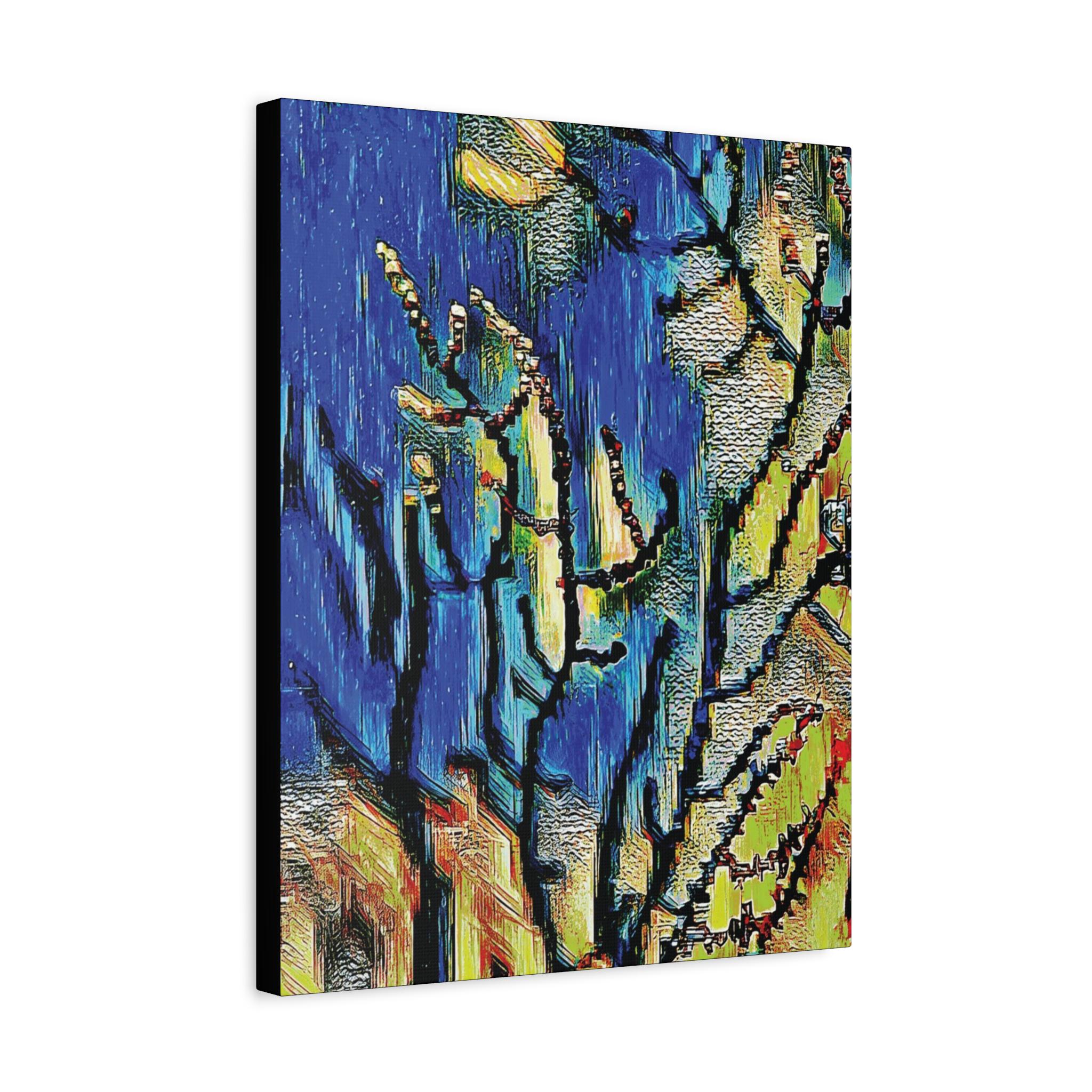 Deep Fan Canvas Wall Art