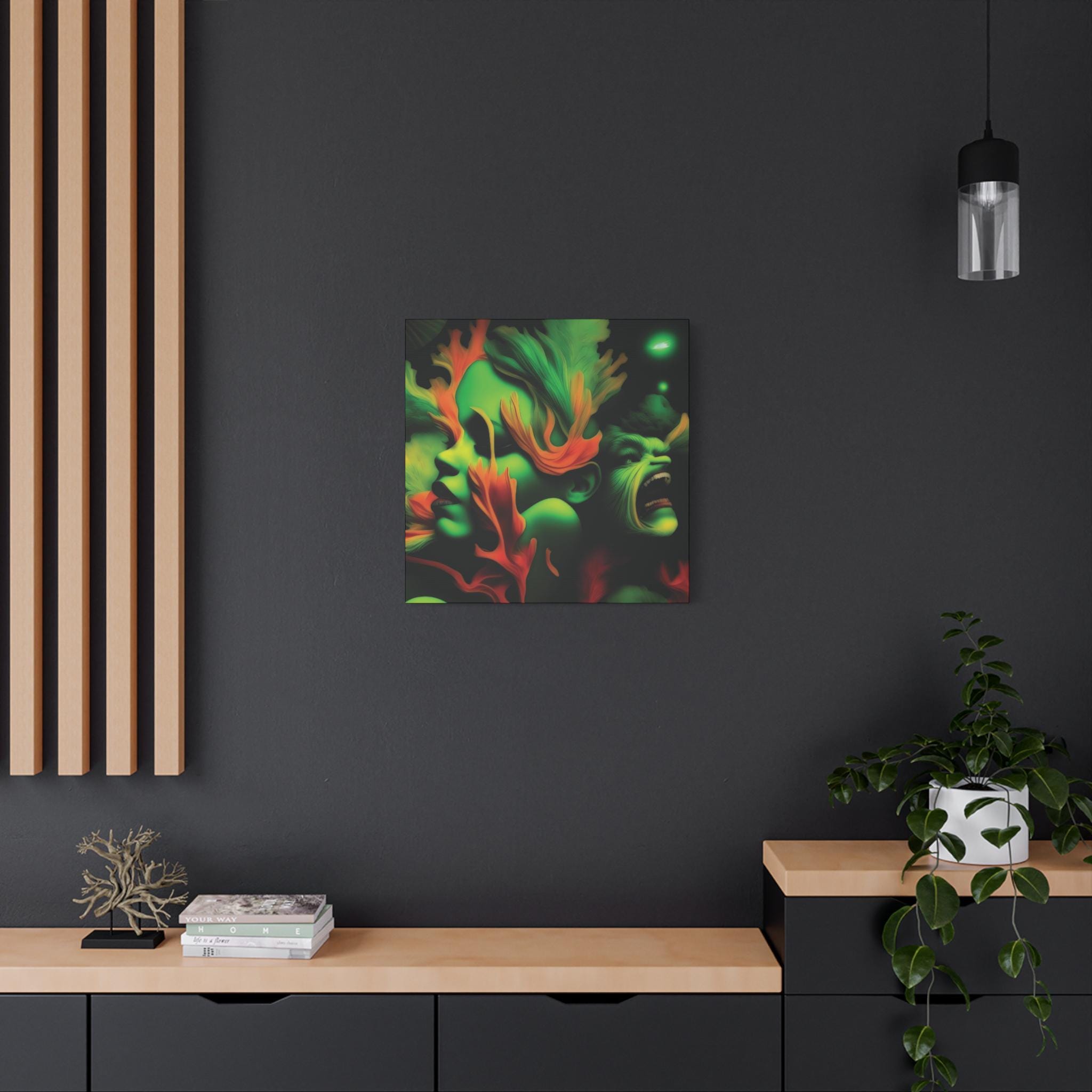 Letting Go Canvas Wall Art