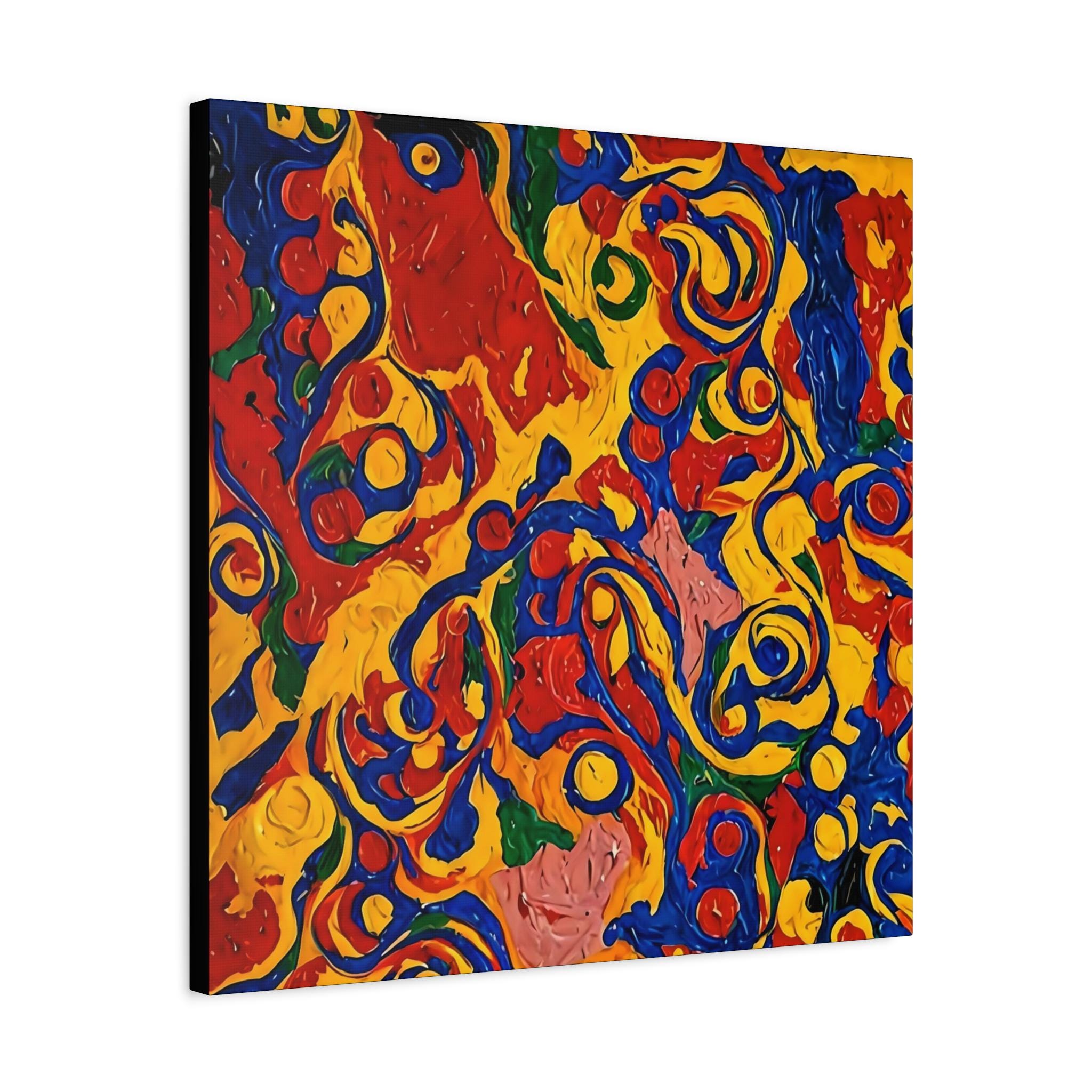 Party Mood Canvas Wall Art