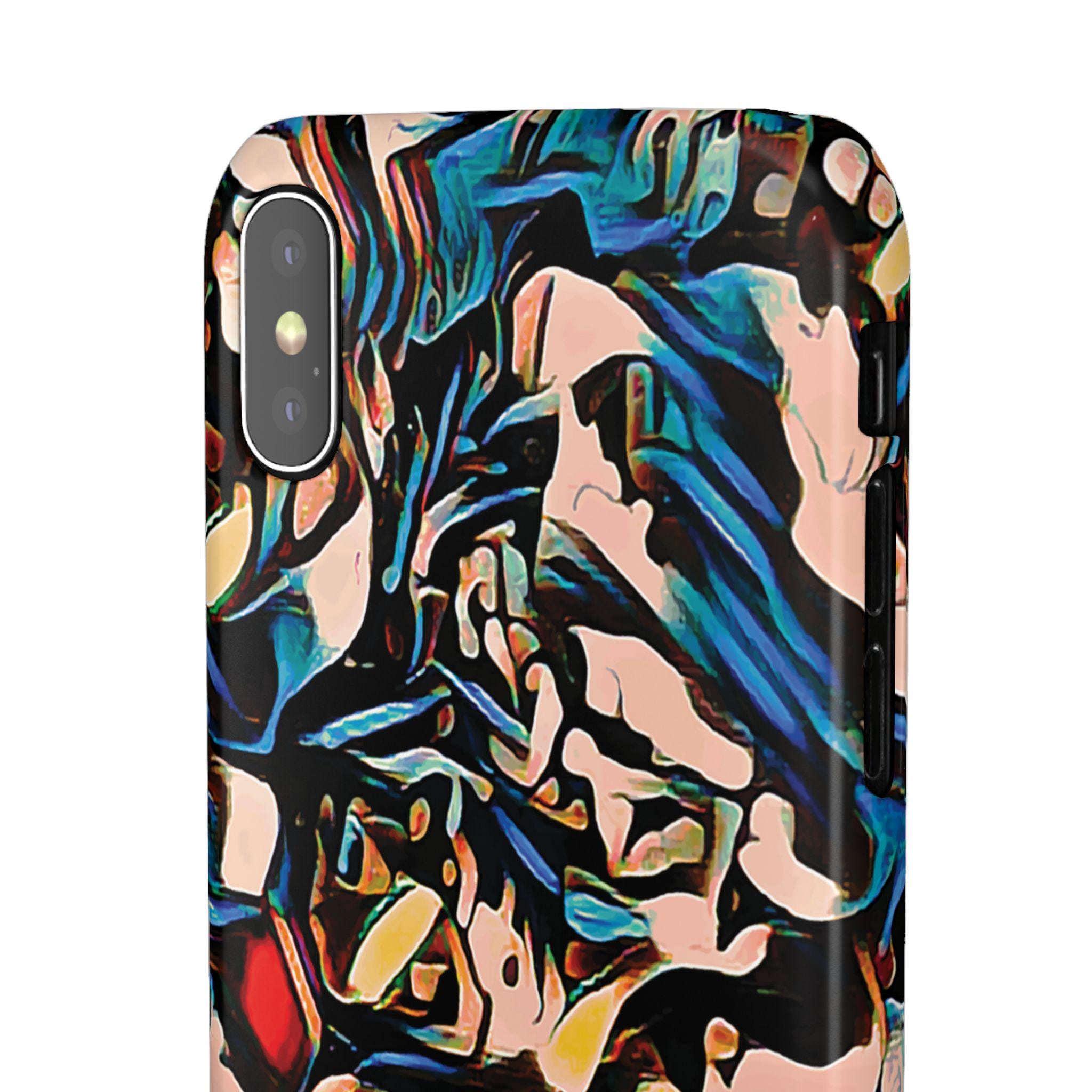 Black Rose iPhone Snap Case - Walt Smith Fiji Ocean Art - Supports ADE Reef Restoration