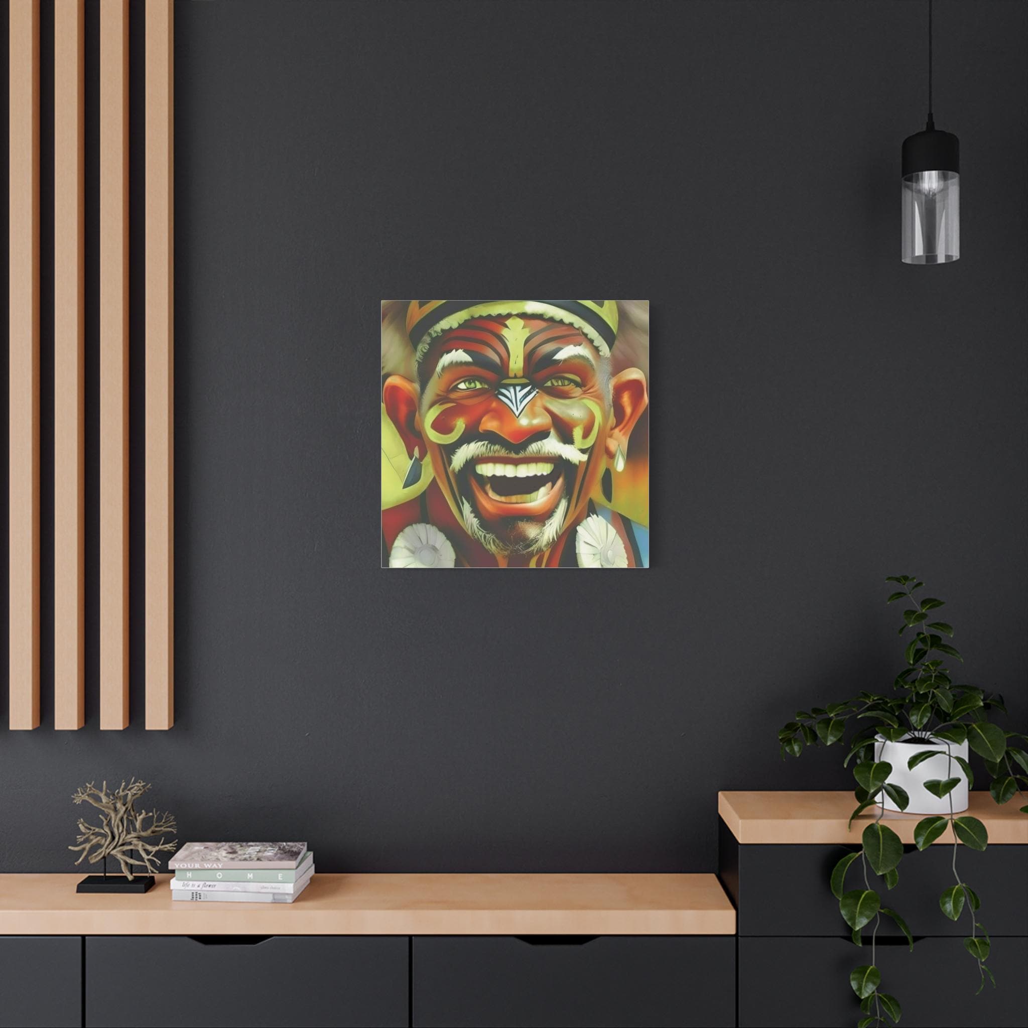 Happy Elder - Canvas Wall Art