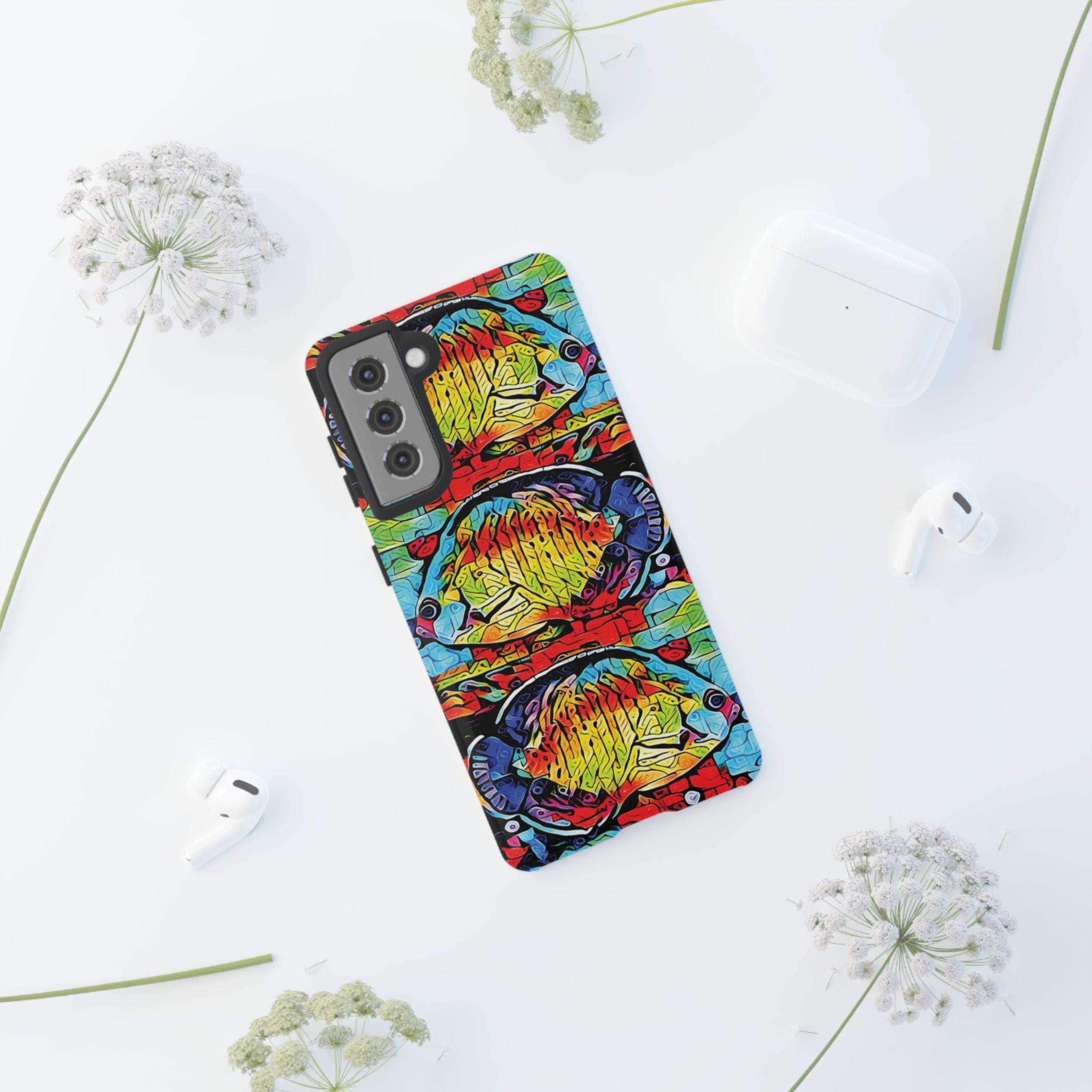 Coral Beauty Android Tough Case - Walt Smith Fiji Ocean Art - Supports ADE Reef Restoration
