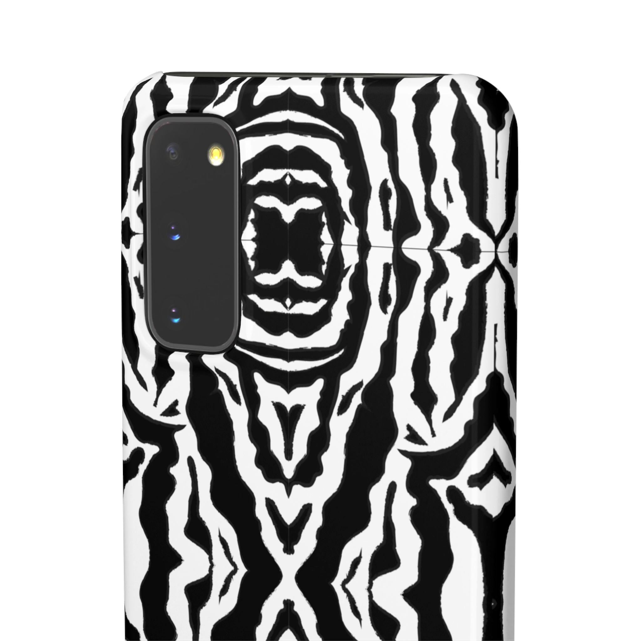Zebra Confusion Android Snap Case - Walt Smith Fiji Ocean Art - Supports ADE Reef Restoration