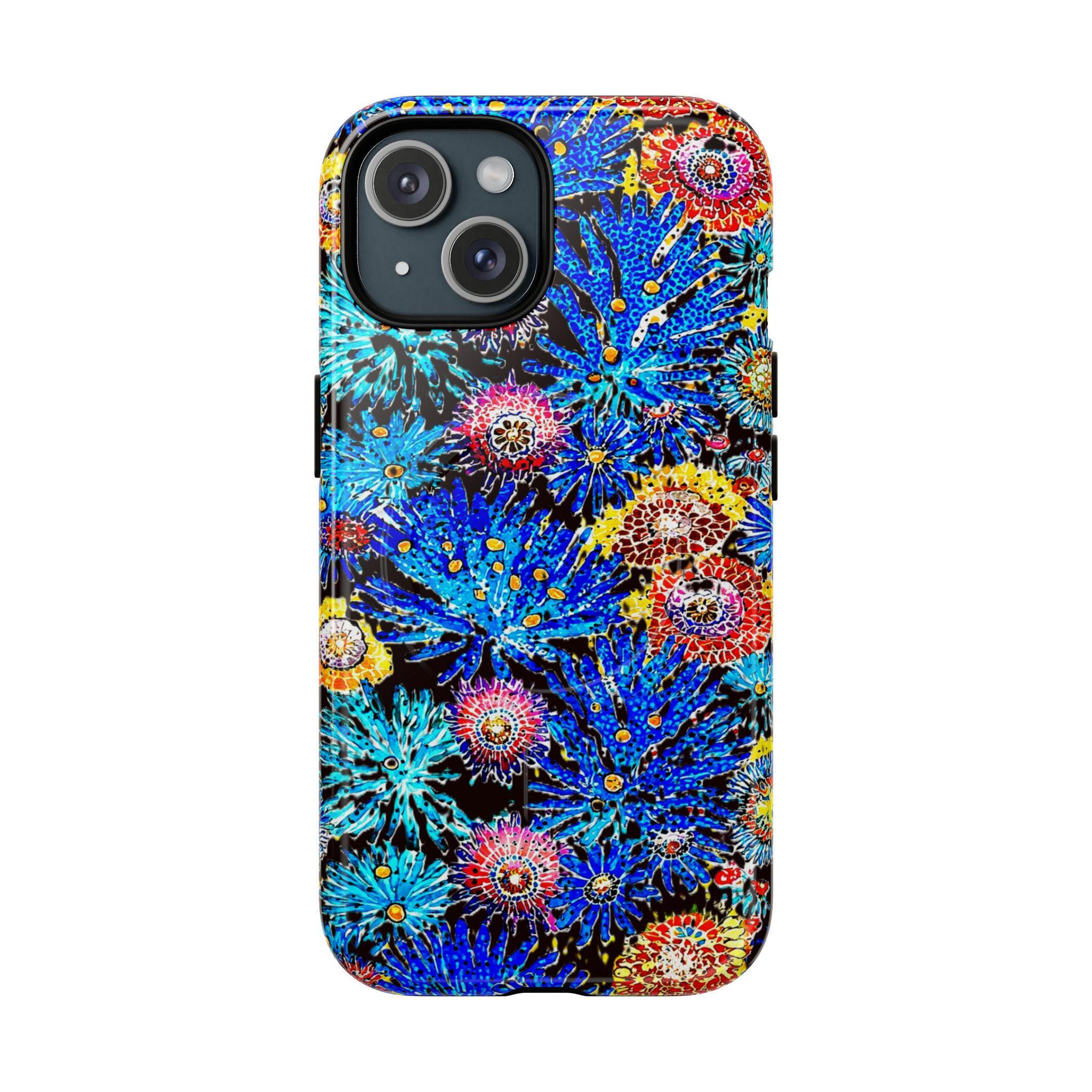 Coral Explosion iPhone Magnetic Case - Walt Smith Fiji Ocean Art - Supports ADE Reef Restoration