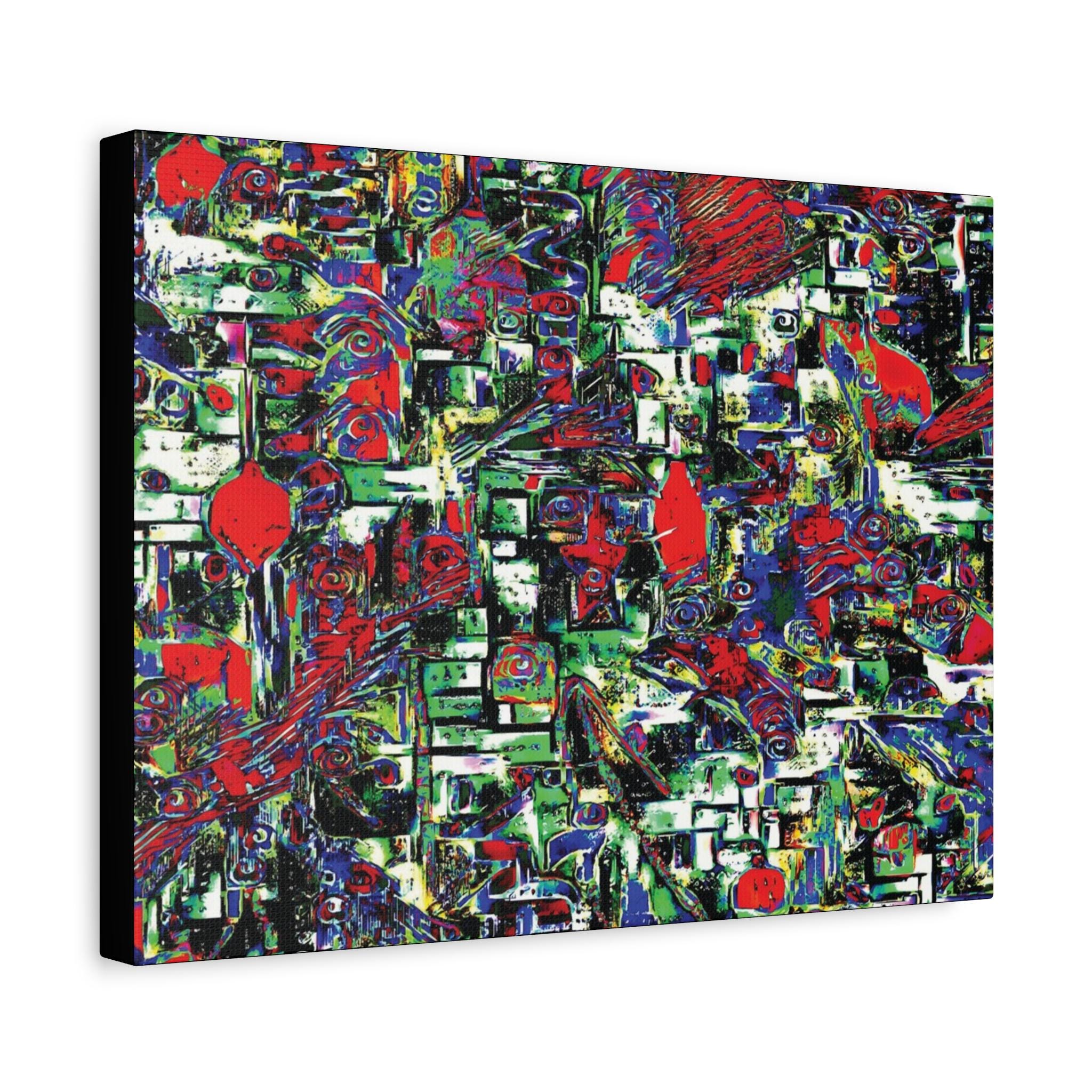 Road Hazard Canvas Wall Art
