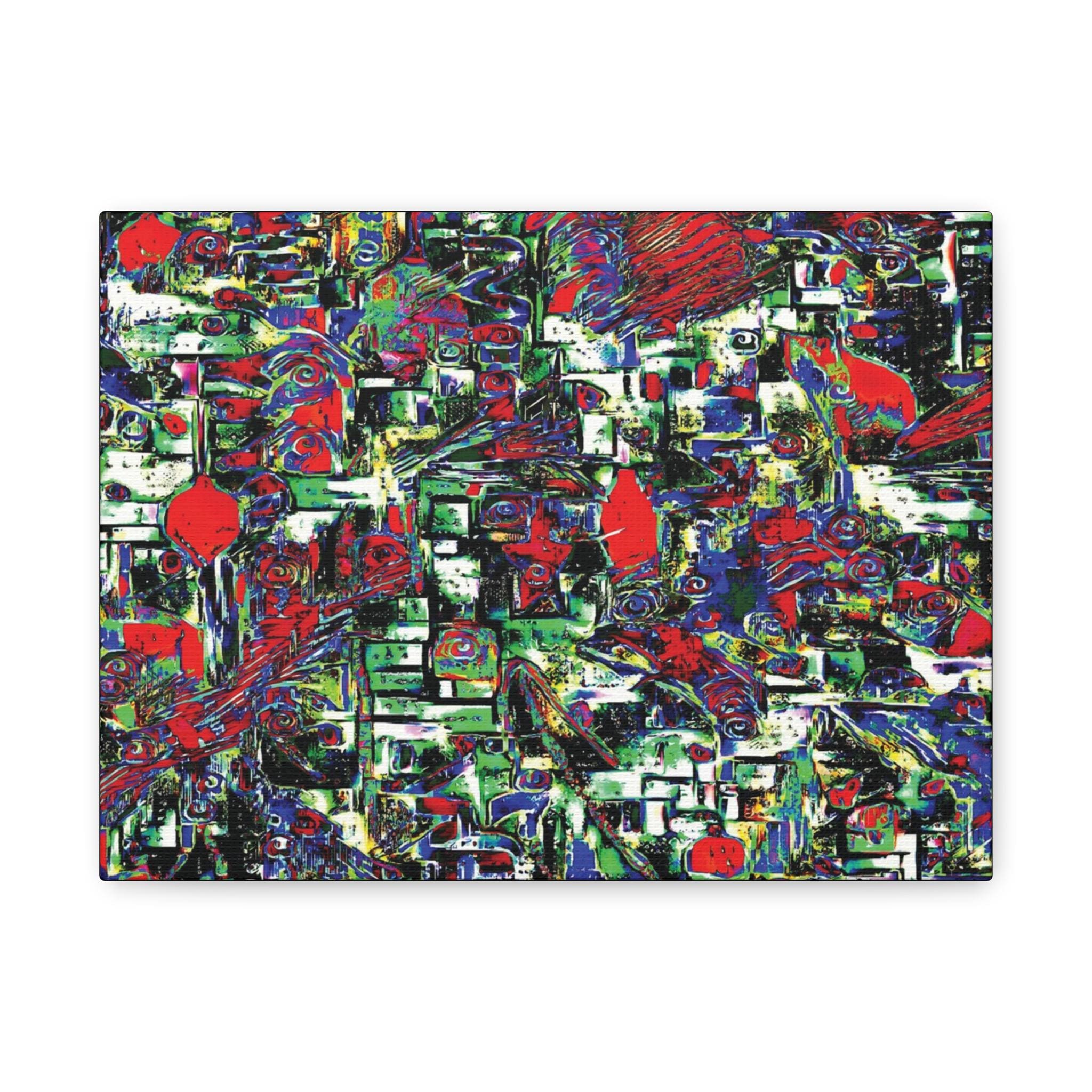 Road Hazard Canvas Wall Art