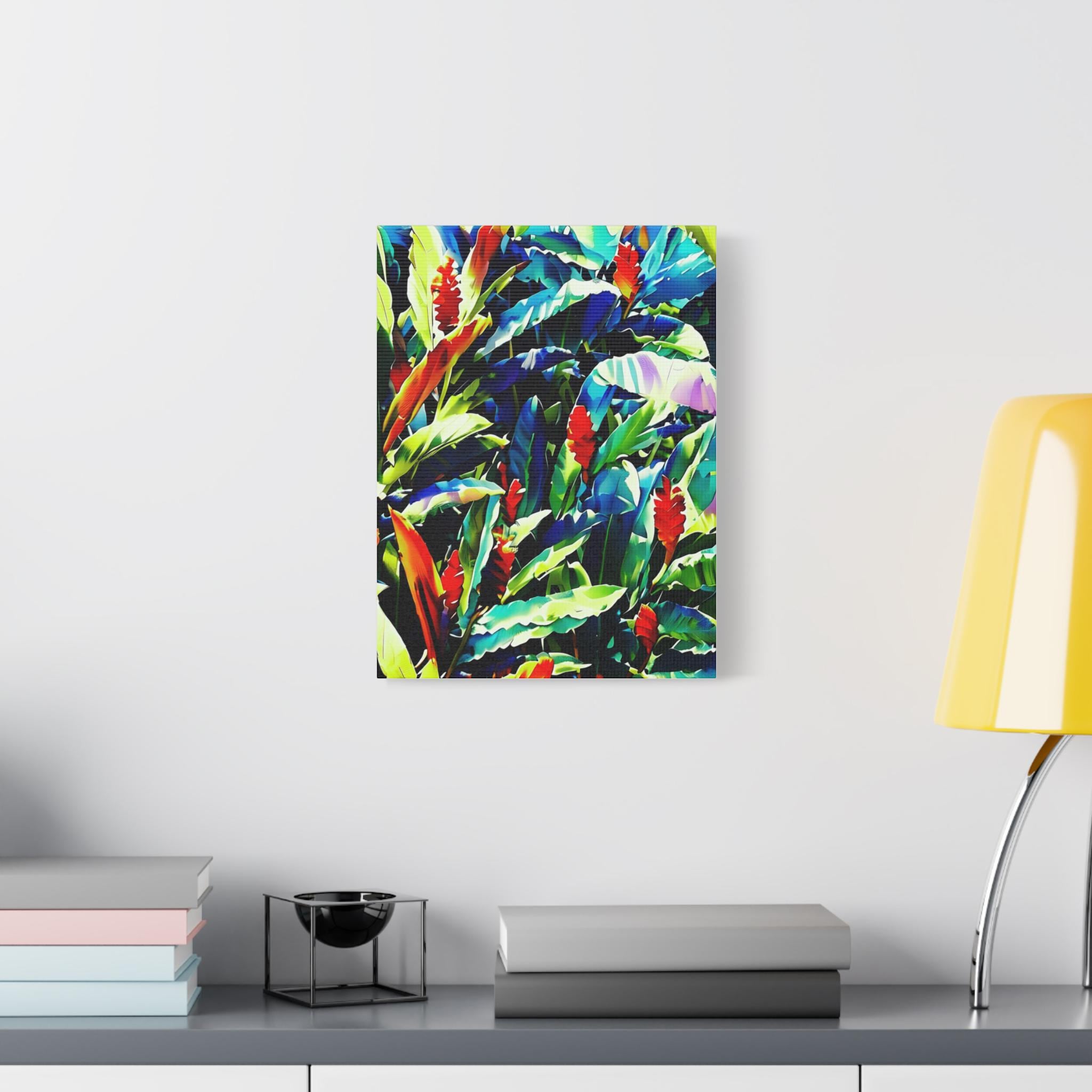 Floral Ginger - Canvas Wall Art