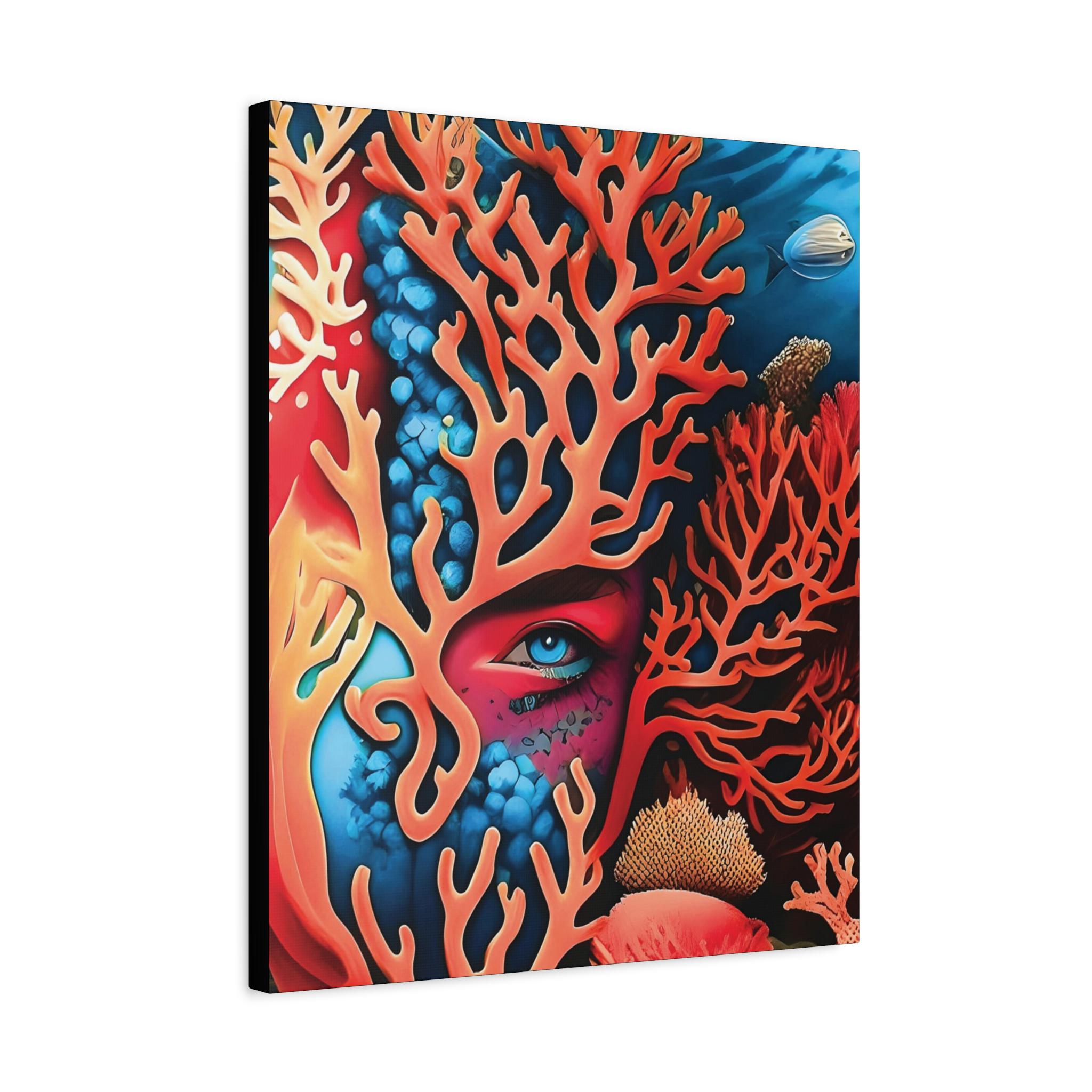 Hidden Reef Canvas Wall Art