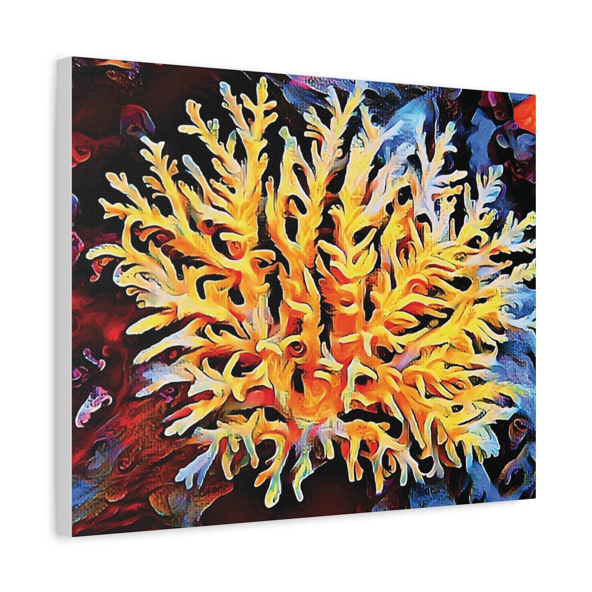 Gold Striker - Canvas Wall Art