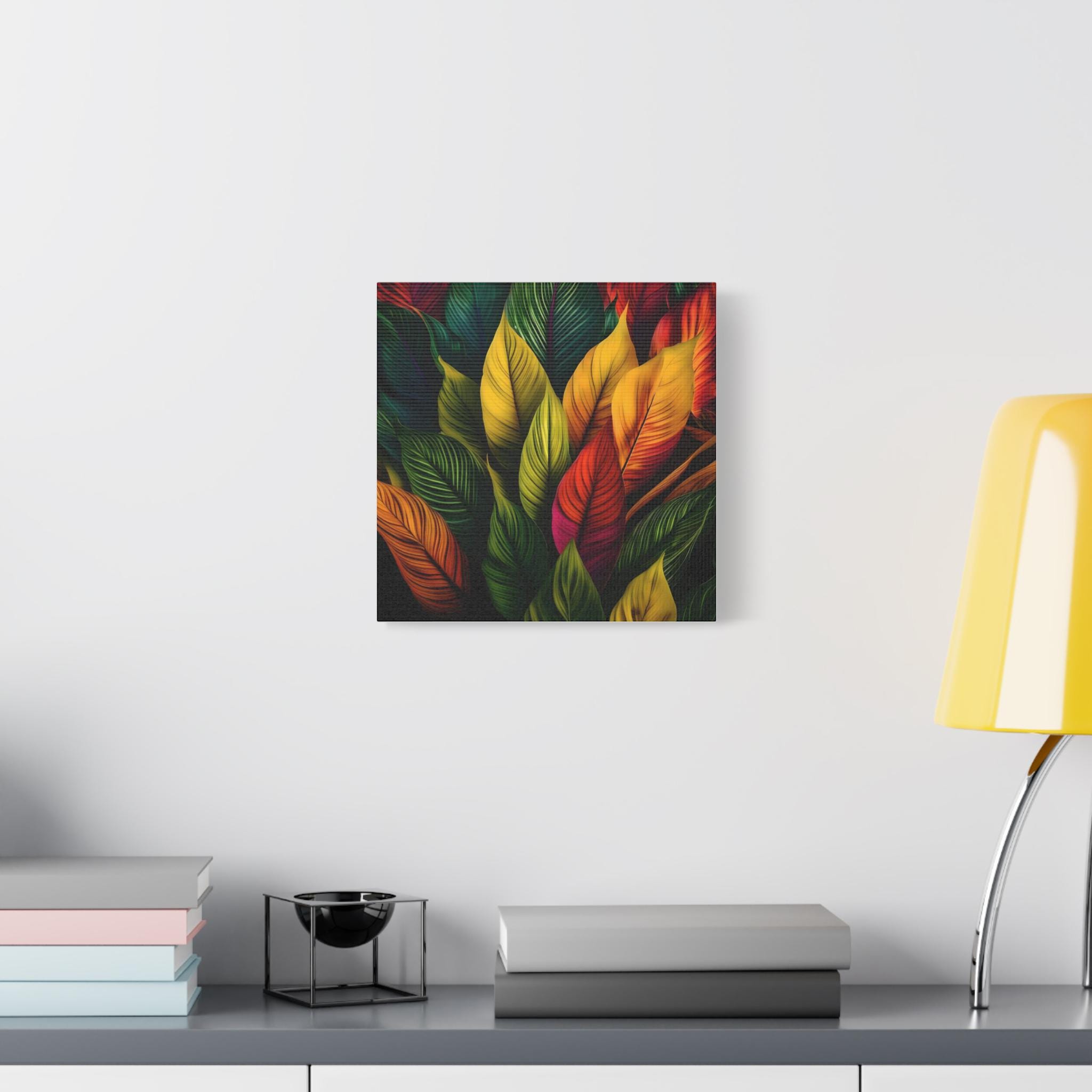 Colored Leaves - Canvas Wall Art