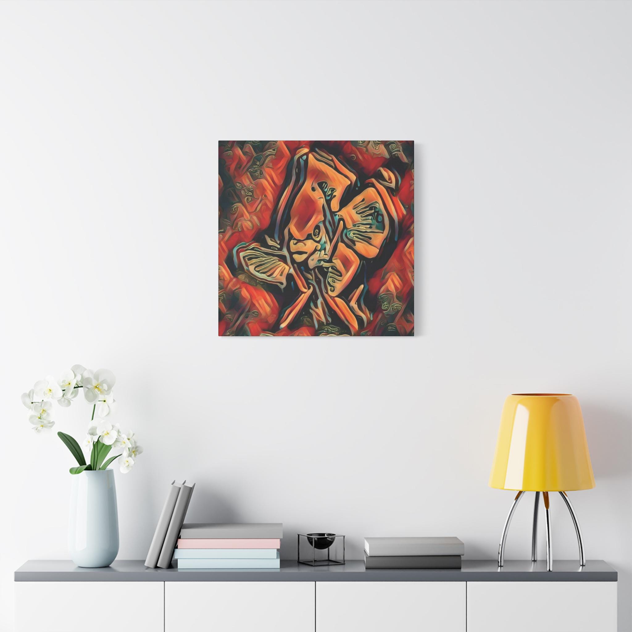 Scarlet Deb Canvas Wall Art