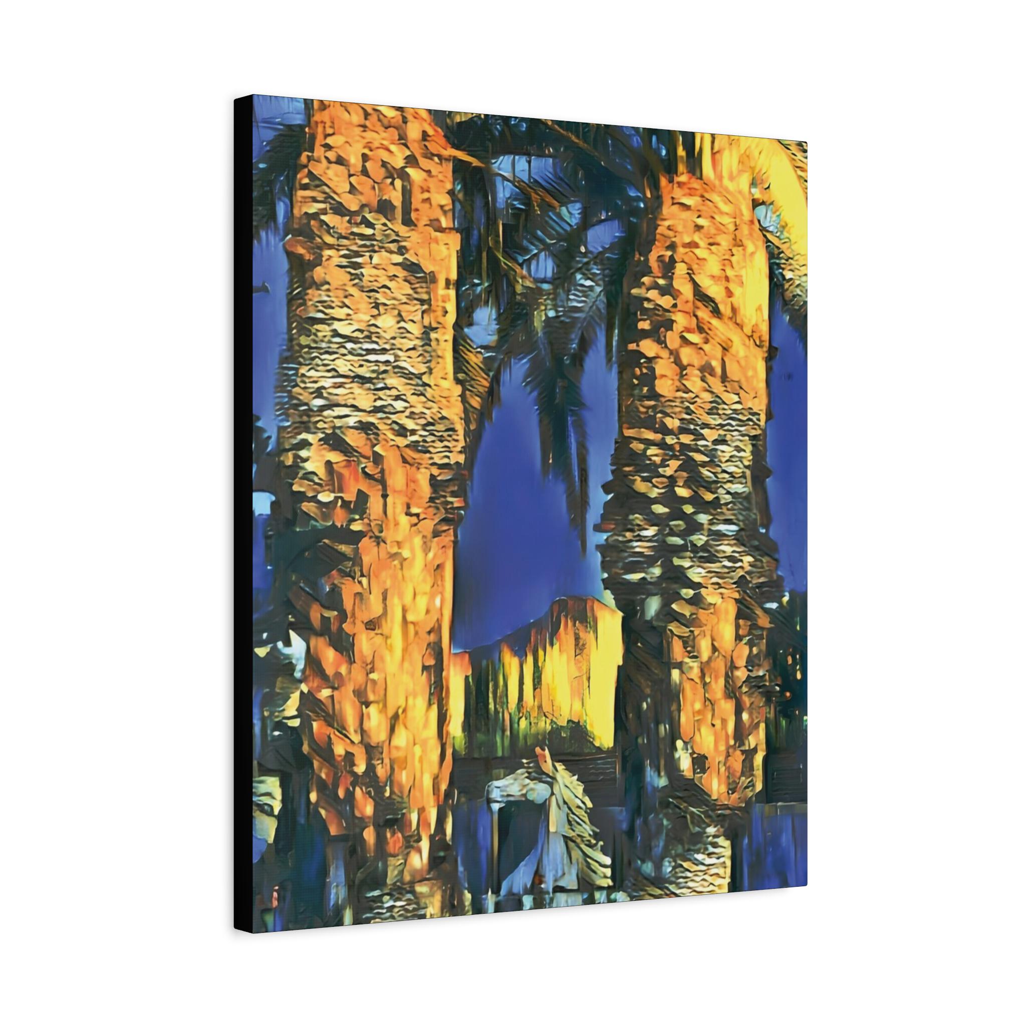 Golden Touch Canvas Wall Art