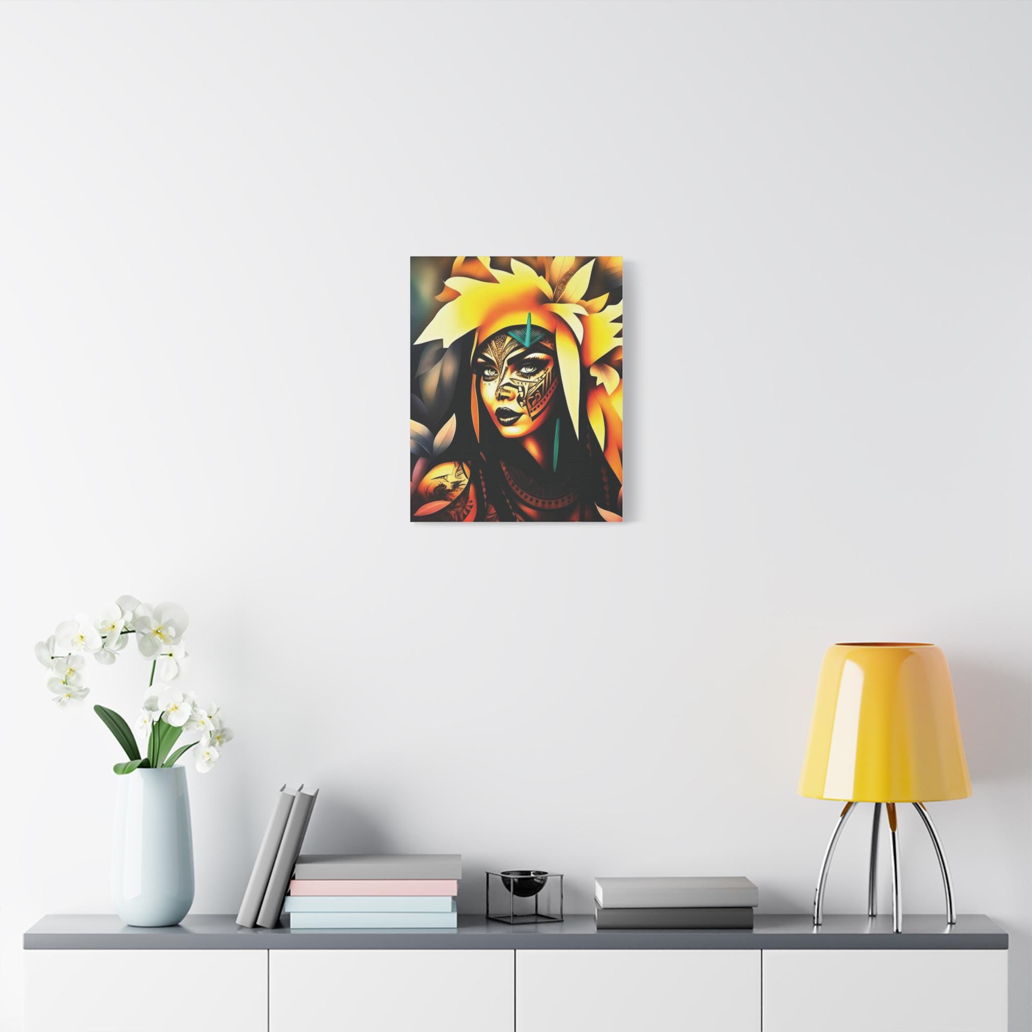 Poly Princess - Canvas Wall Art