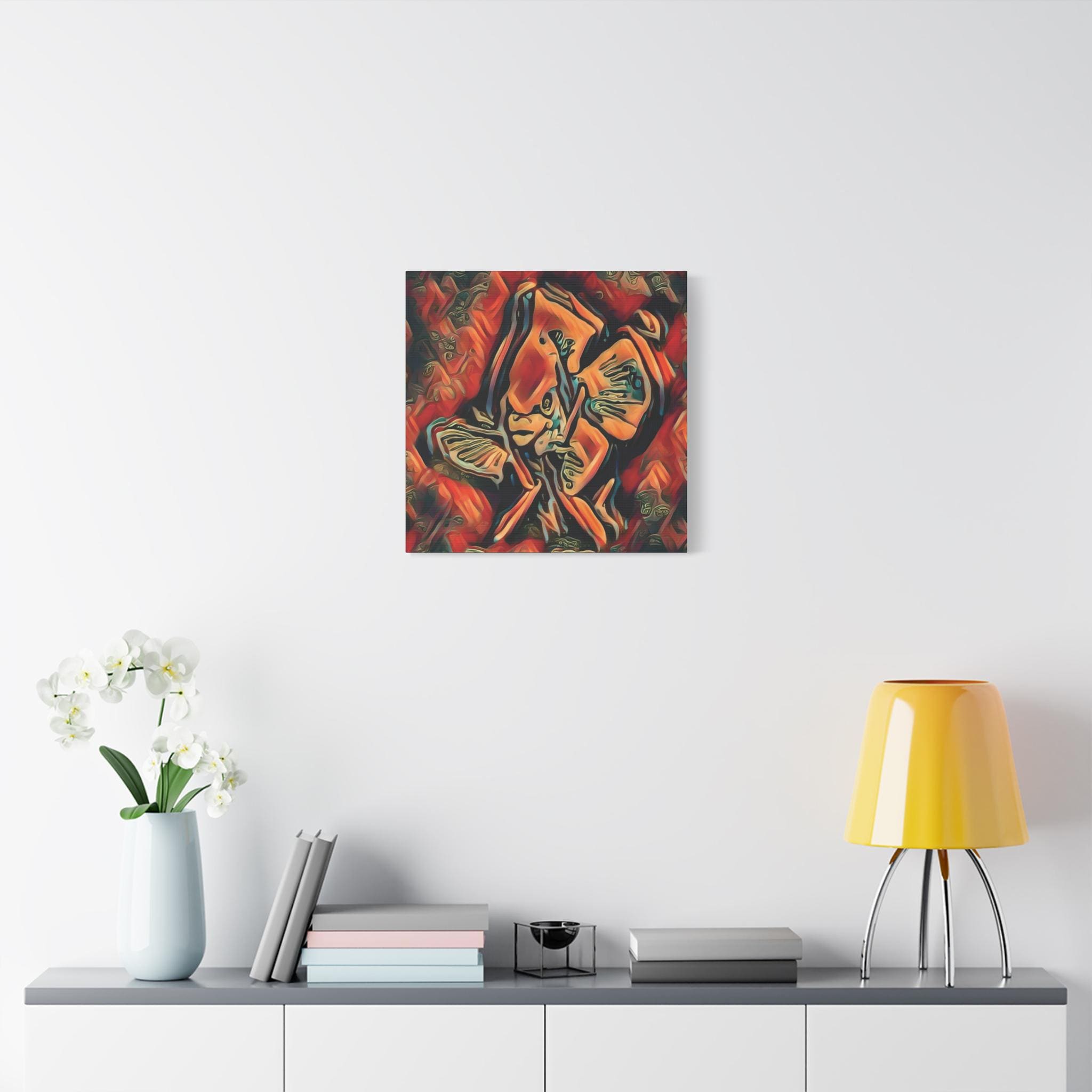 Scarlet Deb Canvas Wall Art