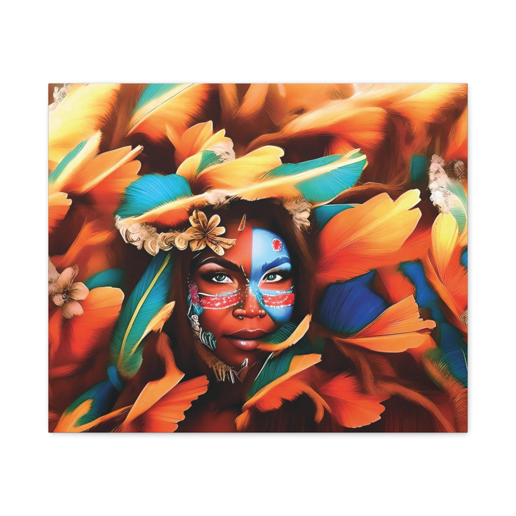 Mystery Girl - Canvas Wall Art