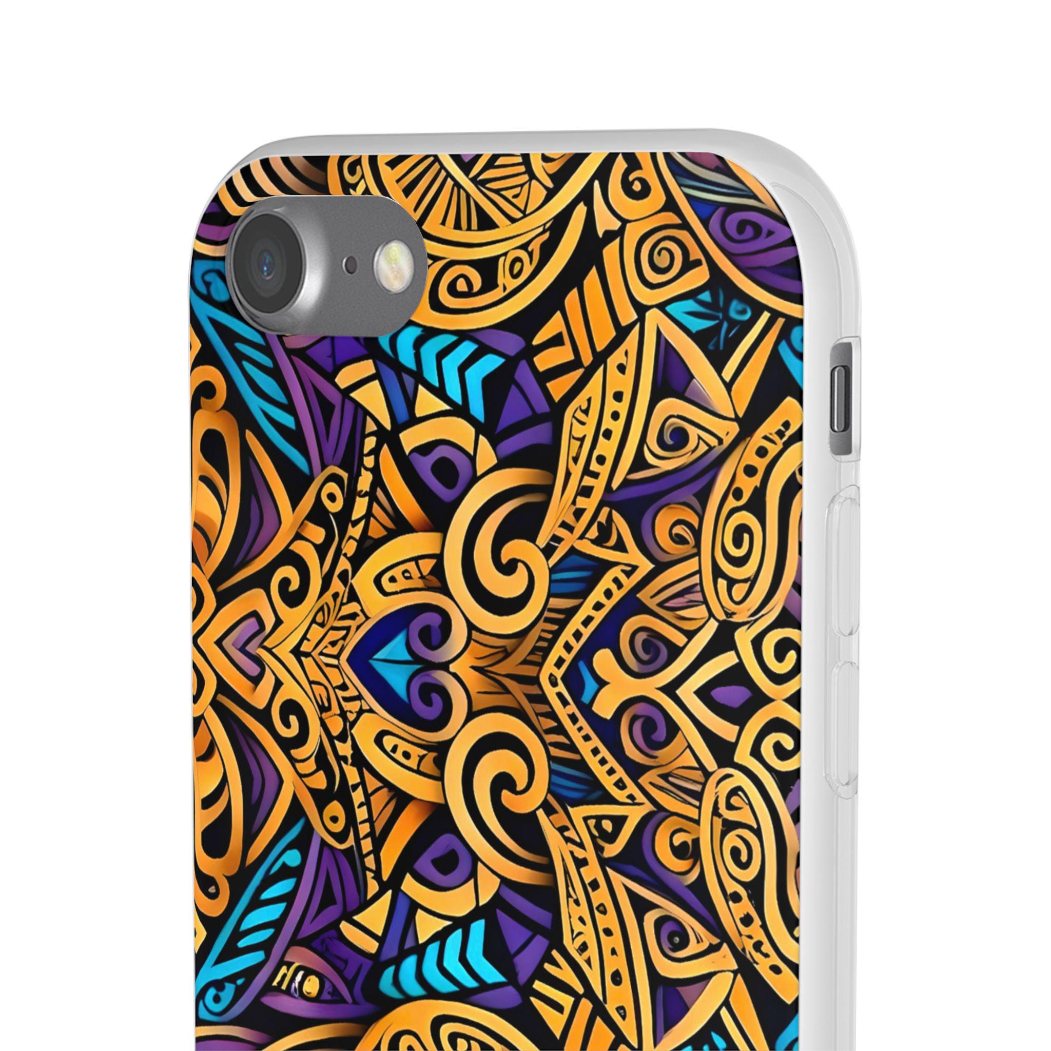 Gold Indo iPhone Flexi Case - Walt Smith Fiji Ocean Art - Supports ADE Reef Restoration