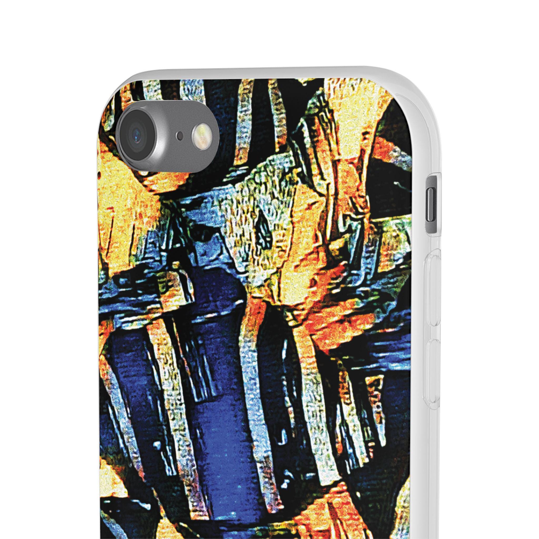 Snails in Blue iPhone Flexi Case - Walt Smith Fiji Ocean Art - Supports ADE Reef Restoration