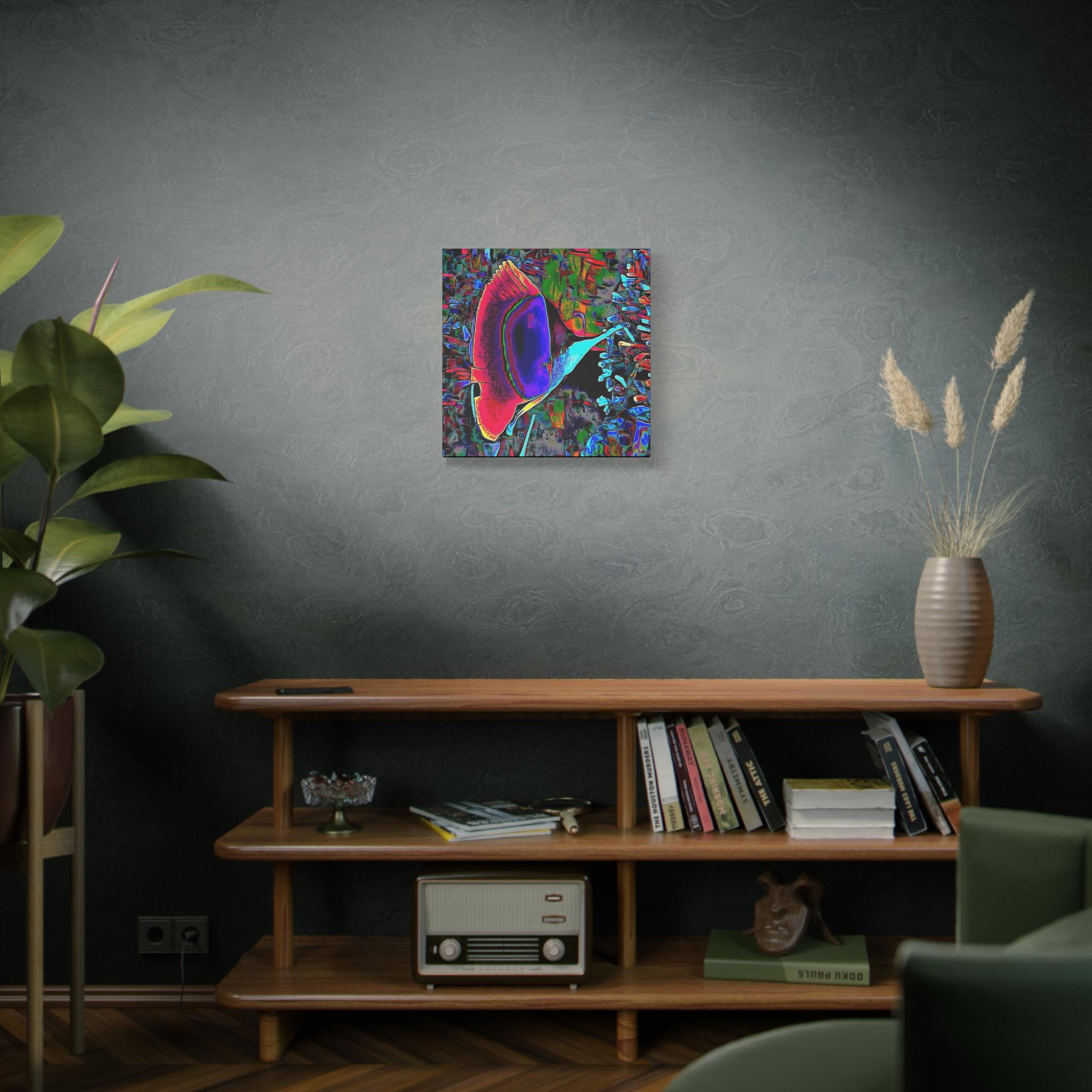 Long Snoot Left Canvas Wall Art