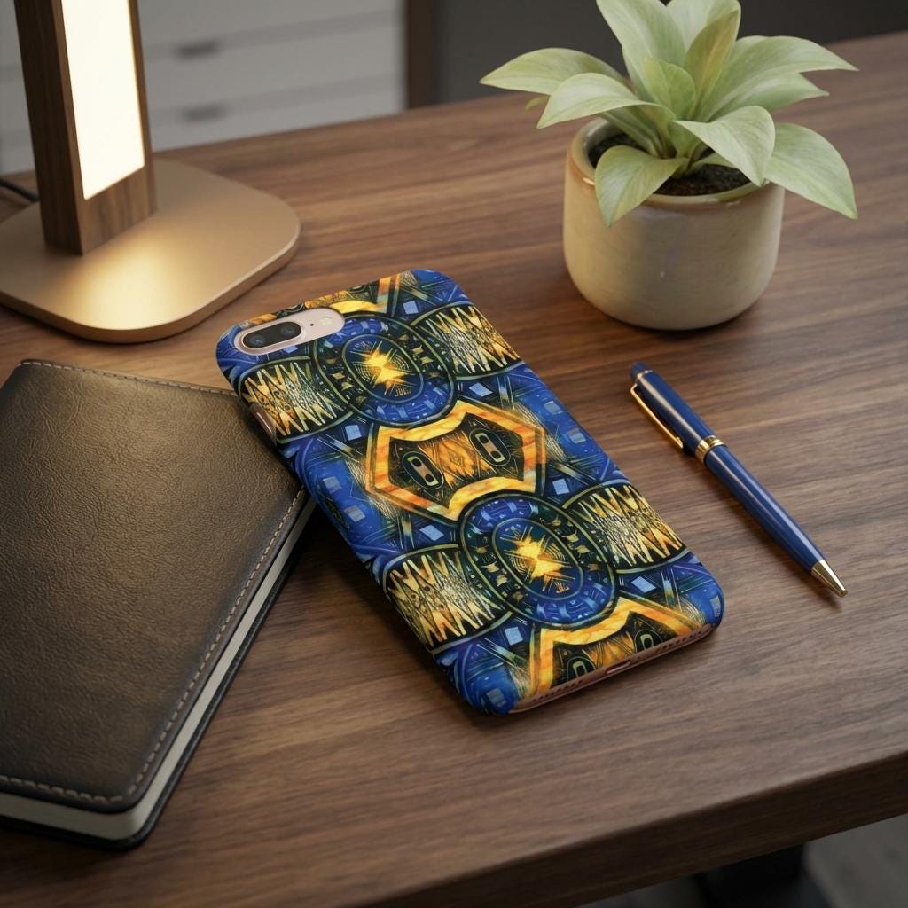 Blue Shield iPhone Snap Case - Walt Smith Fiji Ocean Art - Supports ADE Reef Restoration