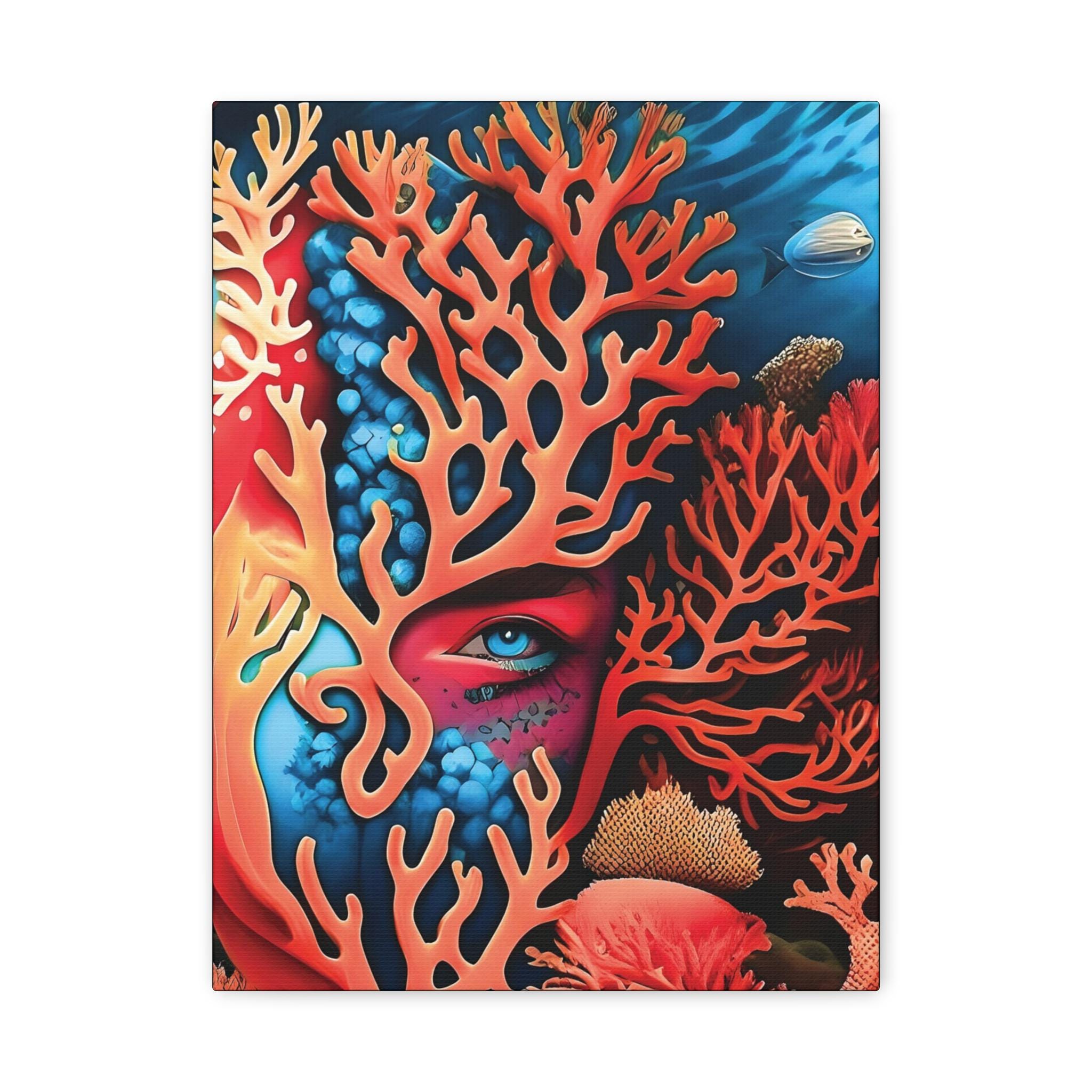 Hidden Reef Canvas Wall Art
