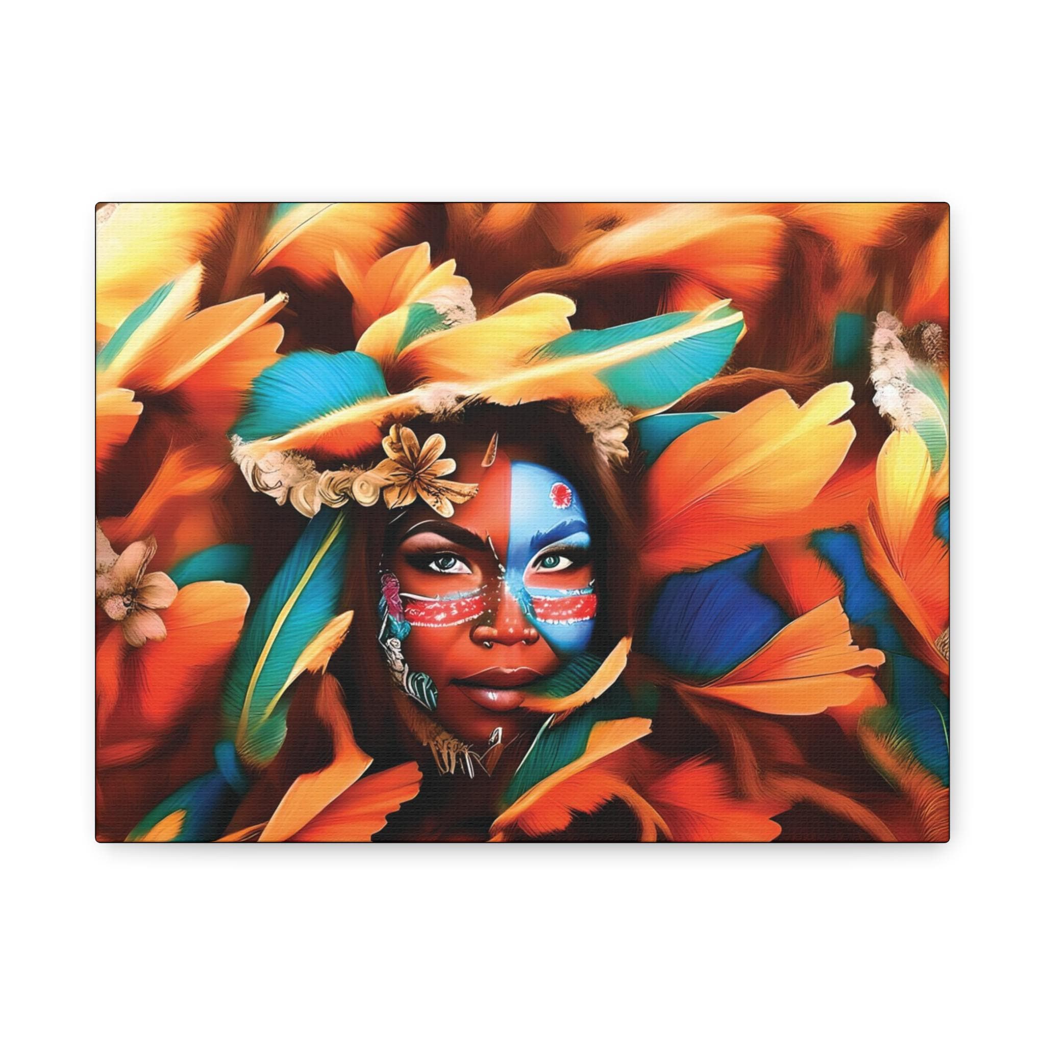 Mystery Girl Canvas Wall Art