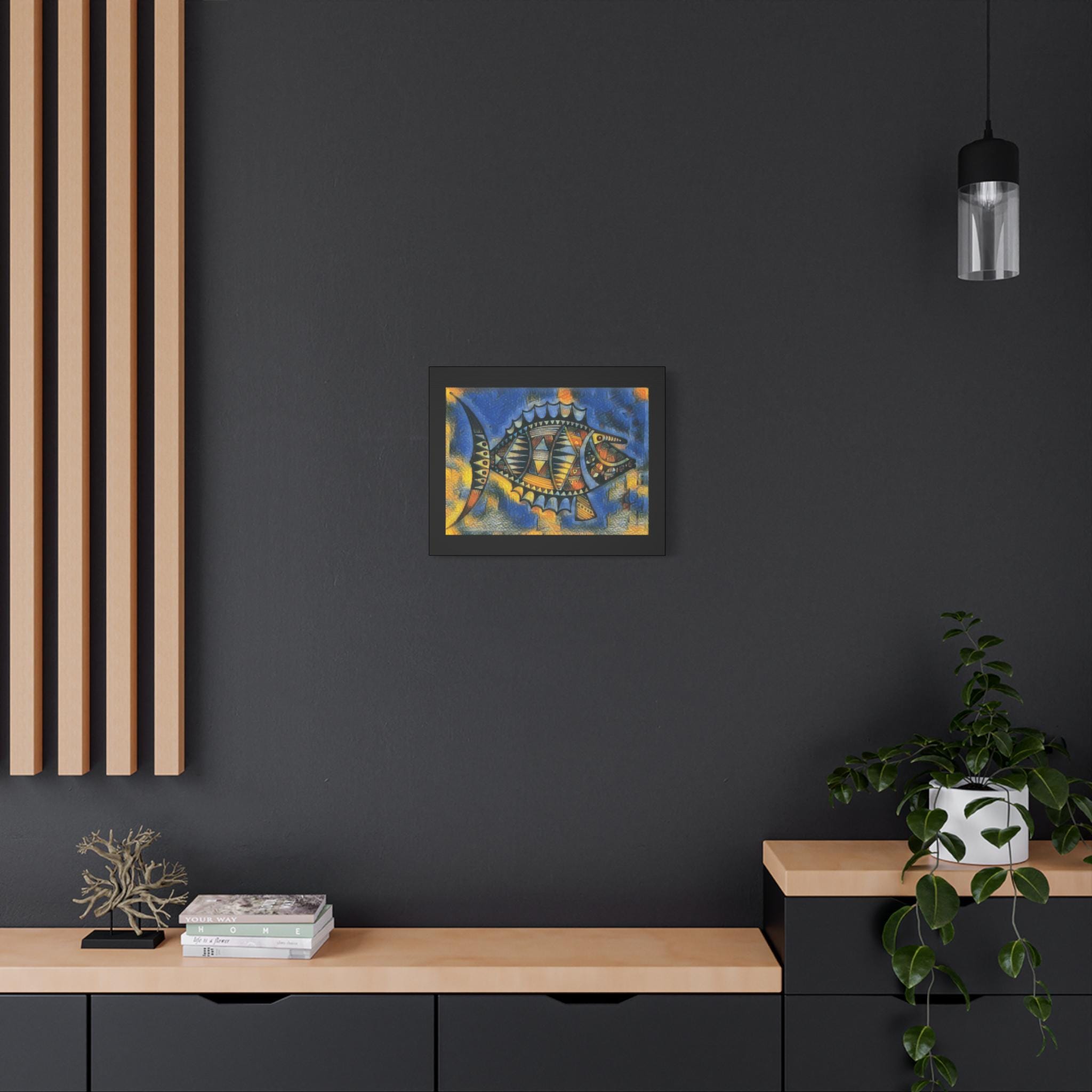 Unicorn Pico Canvas Wall Art
